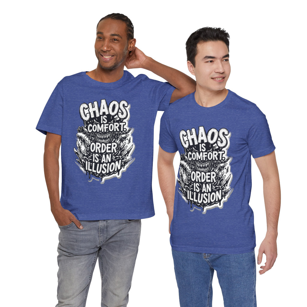 DIY apparel | Chaos Is Comfort Tee — Graphic Quote T-Shirt