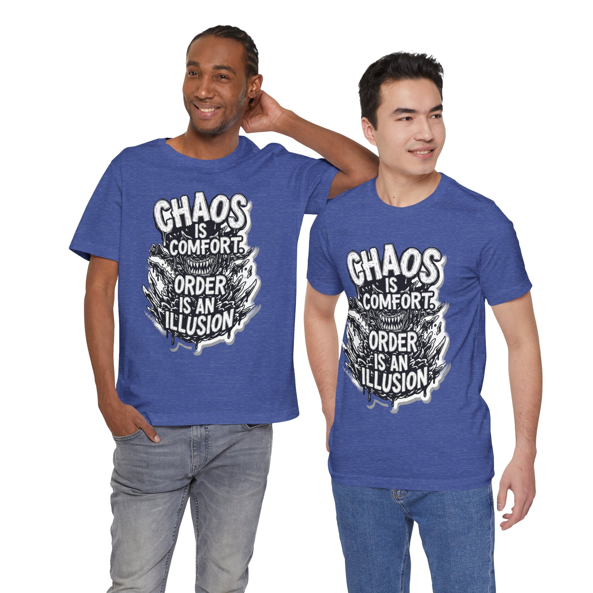DIY apparel | Chaos Is Comfort Tee — Graphic Quote T-Shirt