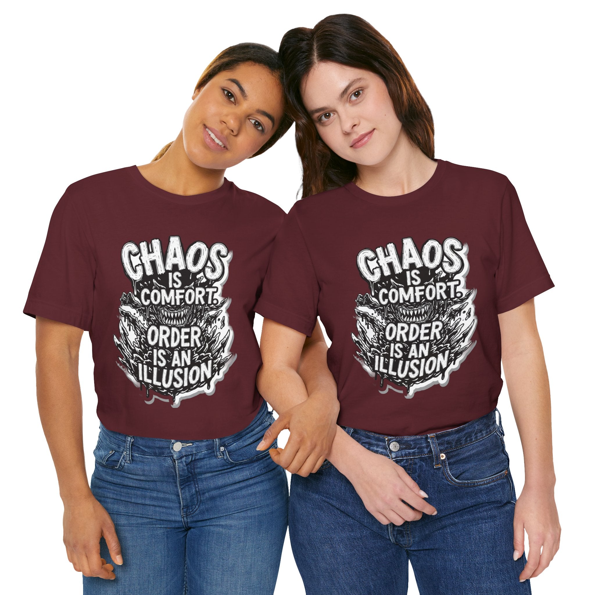 DIY apparel | Chaos Is Comfort Tee — Graphic Quote T-Shirt