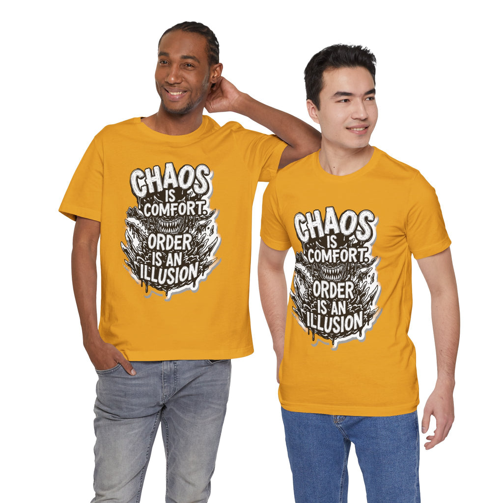 DIY apparel | Chaos Is Comfort Tee — Graphic Quote T-Shirt