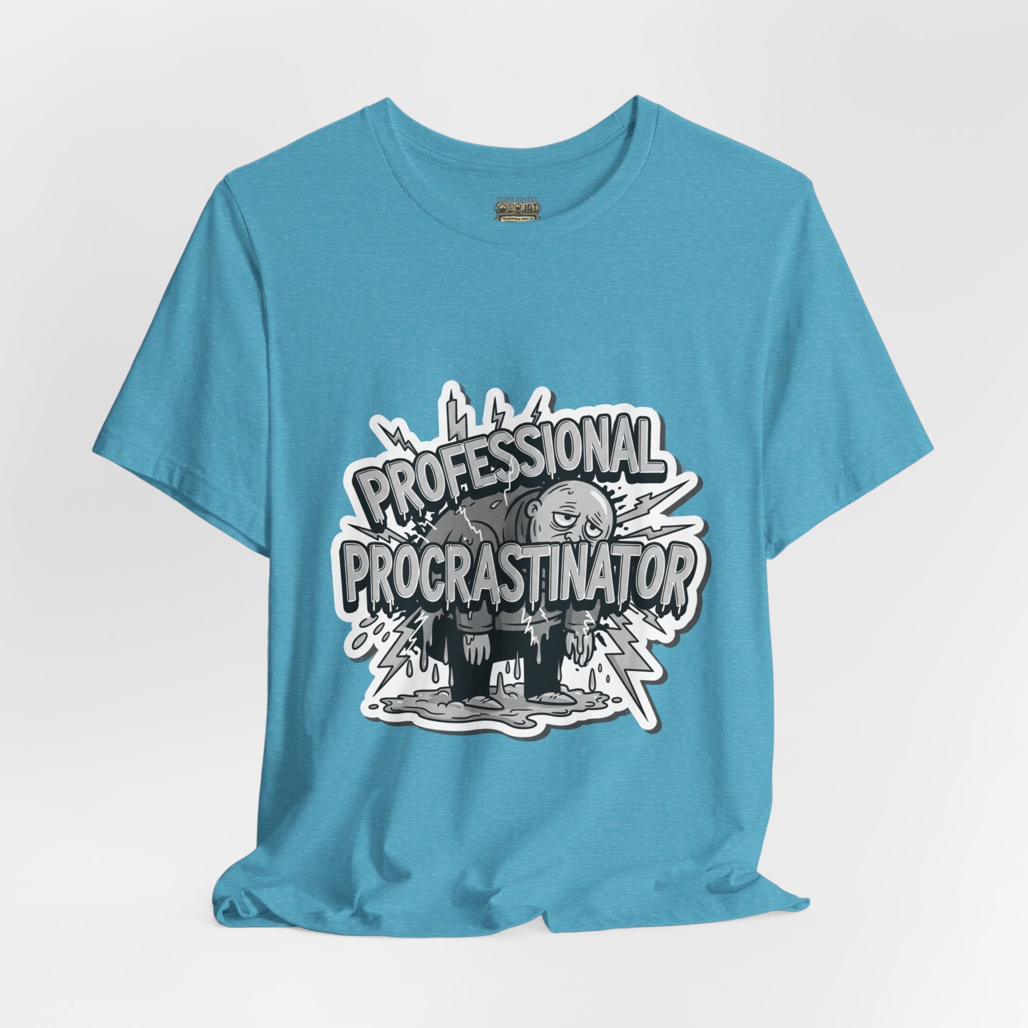 DIY Apparel | Professional Procrastinator T-Shirt — Funny Graphic Tee for Students & Office Workers