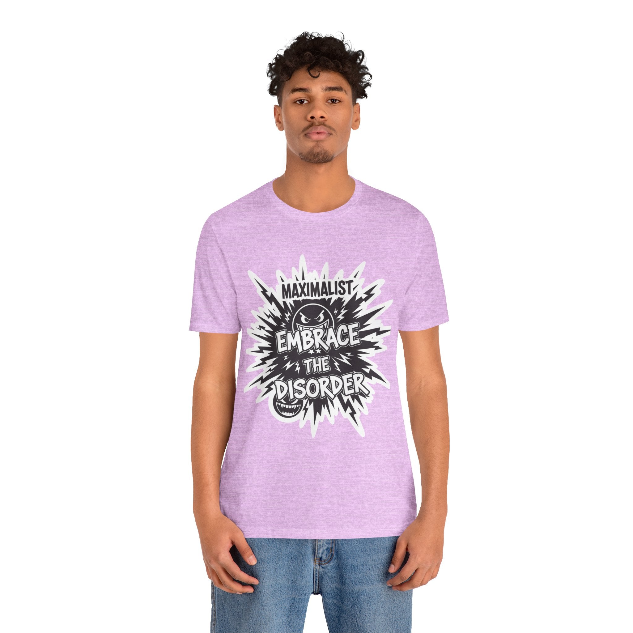 DIY Apparel | Embrace the Disorder T‑Shirt — Bold Maximalist Graphic Tee