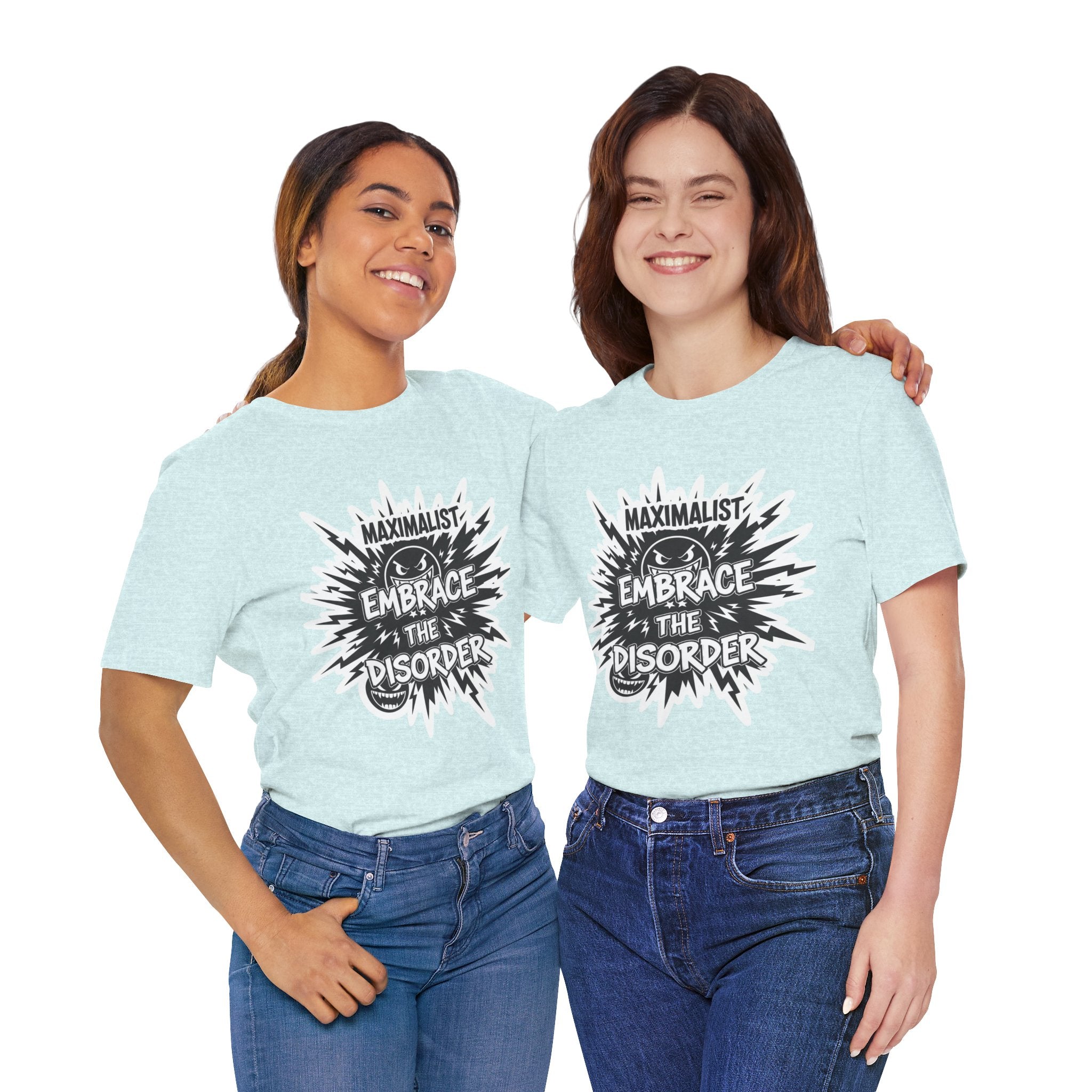 DIY Apparel | Embrace the Disorder T‑Shirt — Bold Maximalist Graphic Tee