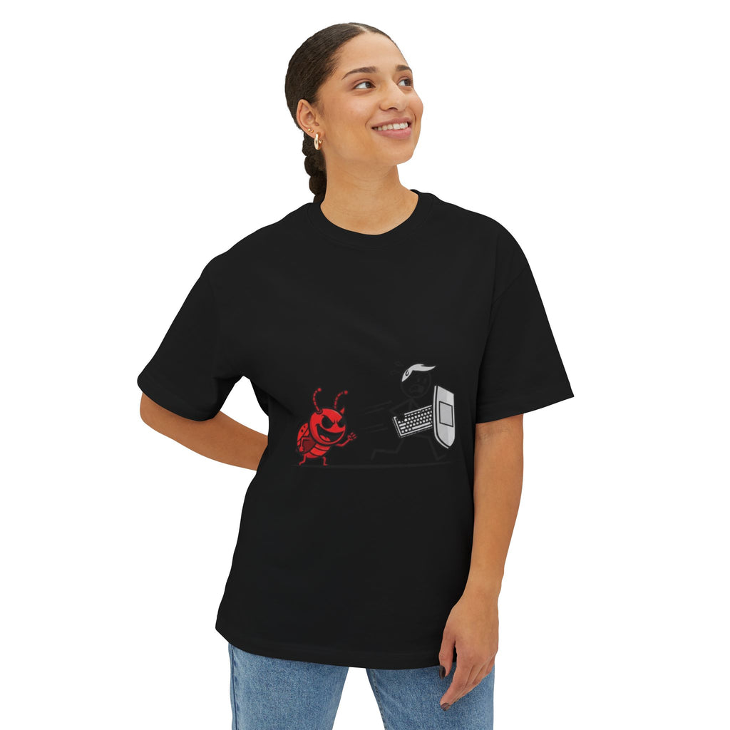 Debugger Bug Chase: Code Fixer's Essential Tee