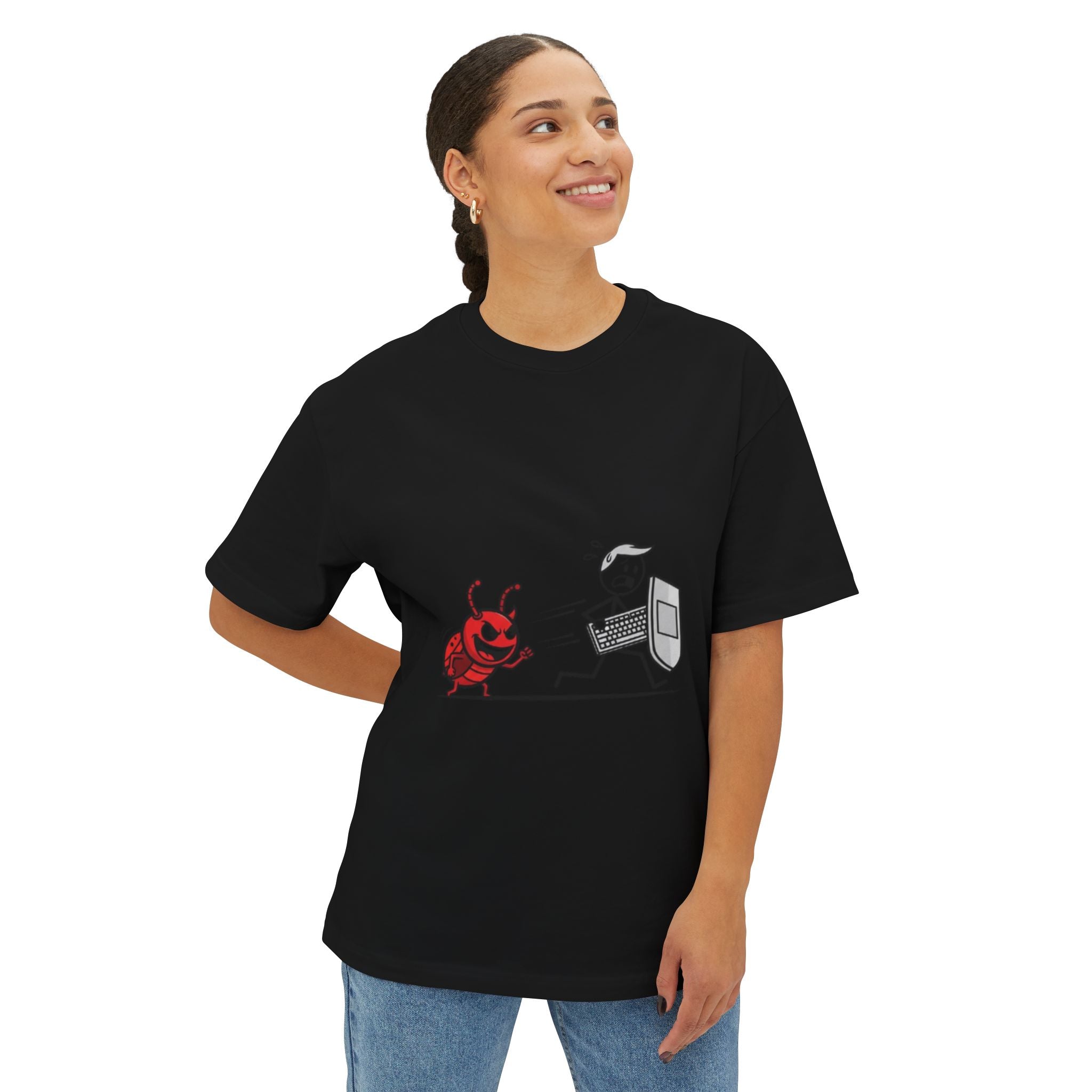 Debugger Bug Chase: Code Fixer's Essential Tee