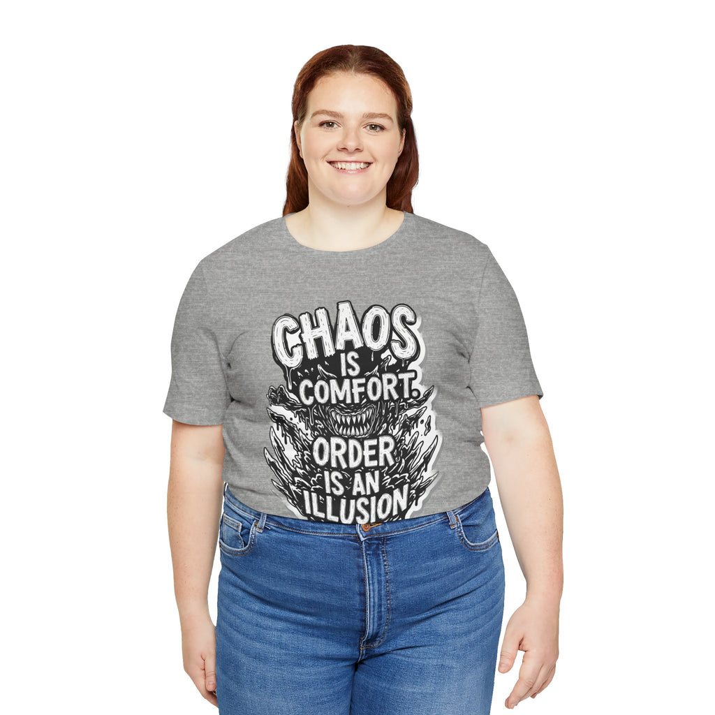 DIY apparel | Chaos Is Comfort Tee — Graphic Quote T-Shirt