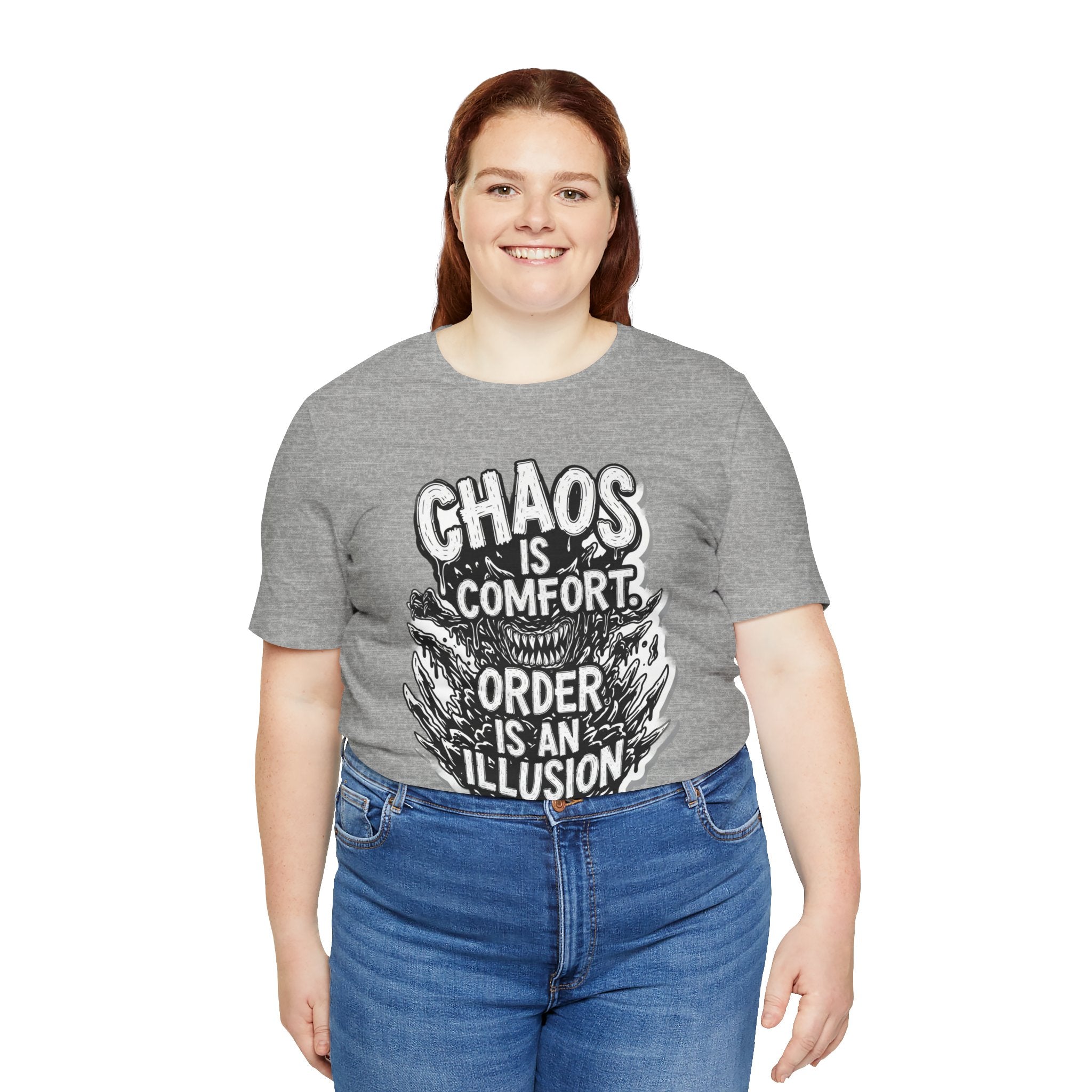 DIY apparel | Chaos Is Comfort Tee — Graphic Quote T-Shirt