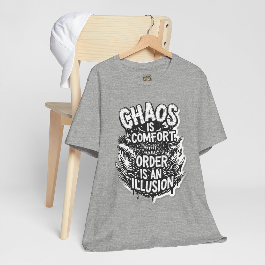 DIY apparel | Chaos Is Comfort Tee — Graphic Quote T-Shirt