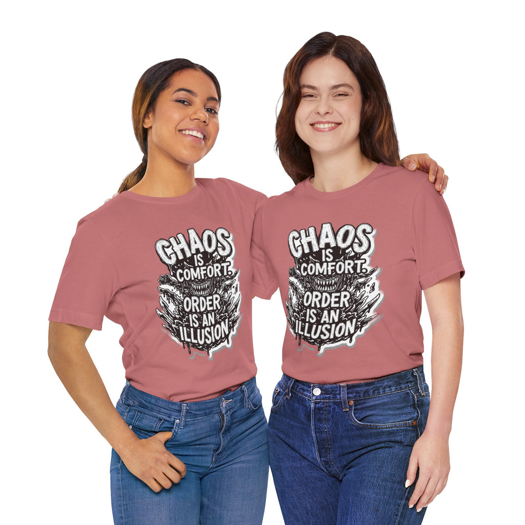 DIY apparel | Chaos Is Comfort Tee — Graphic Quote T-Shirt
