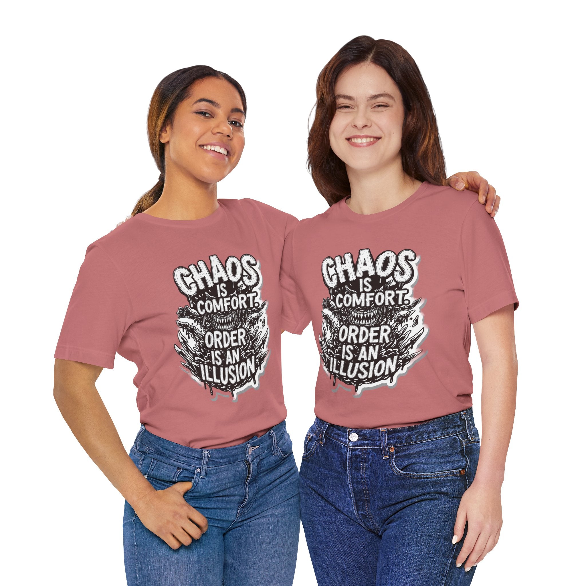 DIY apparel | Chaos Is Comfort Tee — Graphic Quote T-Shirt