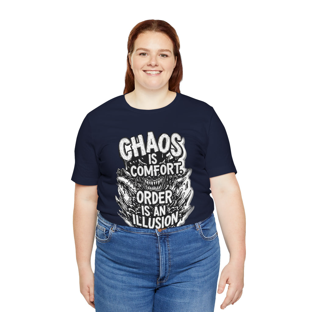 DIY apparel | Chaos Is Comfort Tee — Graphic Quote T-Shirt