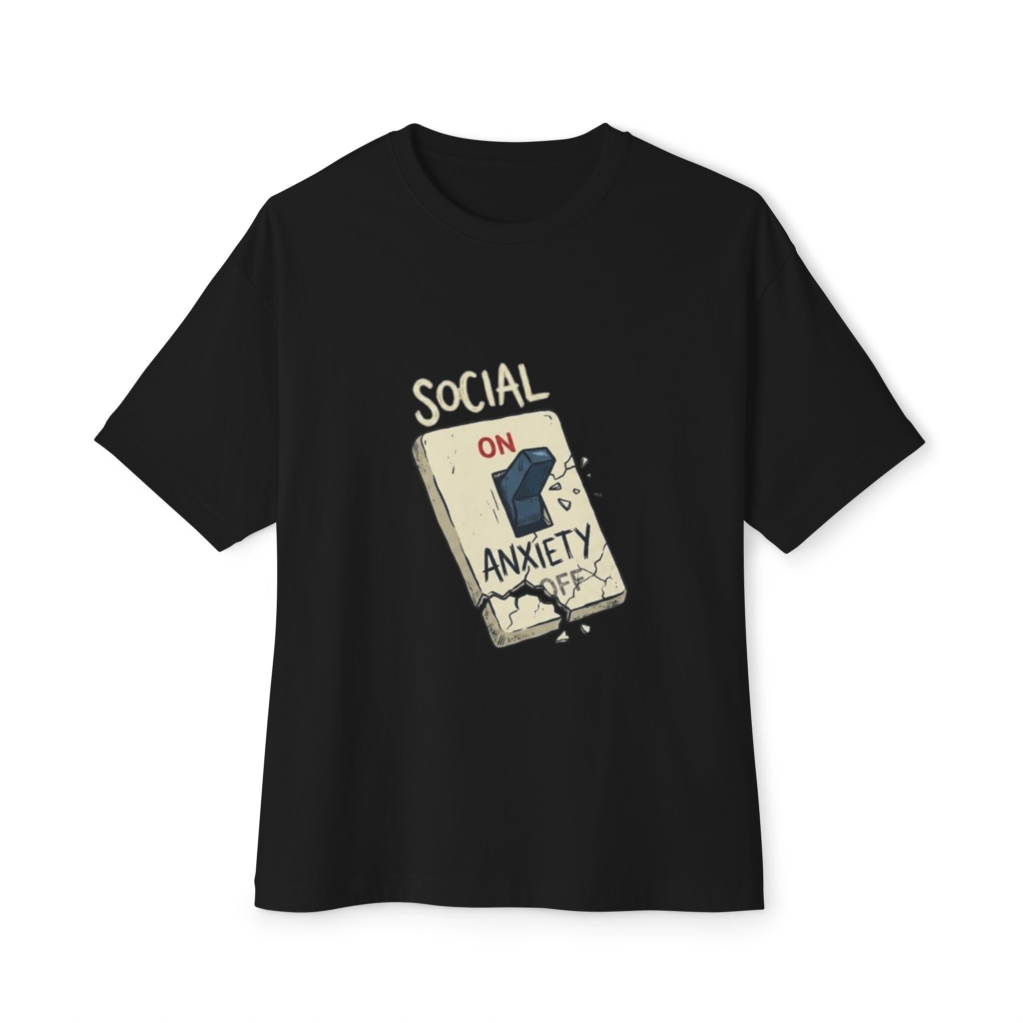 Anxiety Off Switch T-Shirt | Mental Health Tee