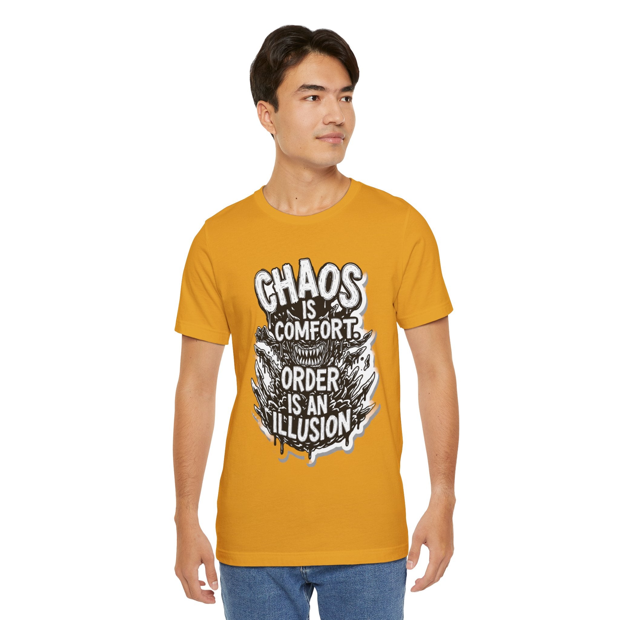 DIY apparel | Chaos Is Comfort Tee — Graphic Quote T-Shirt
