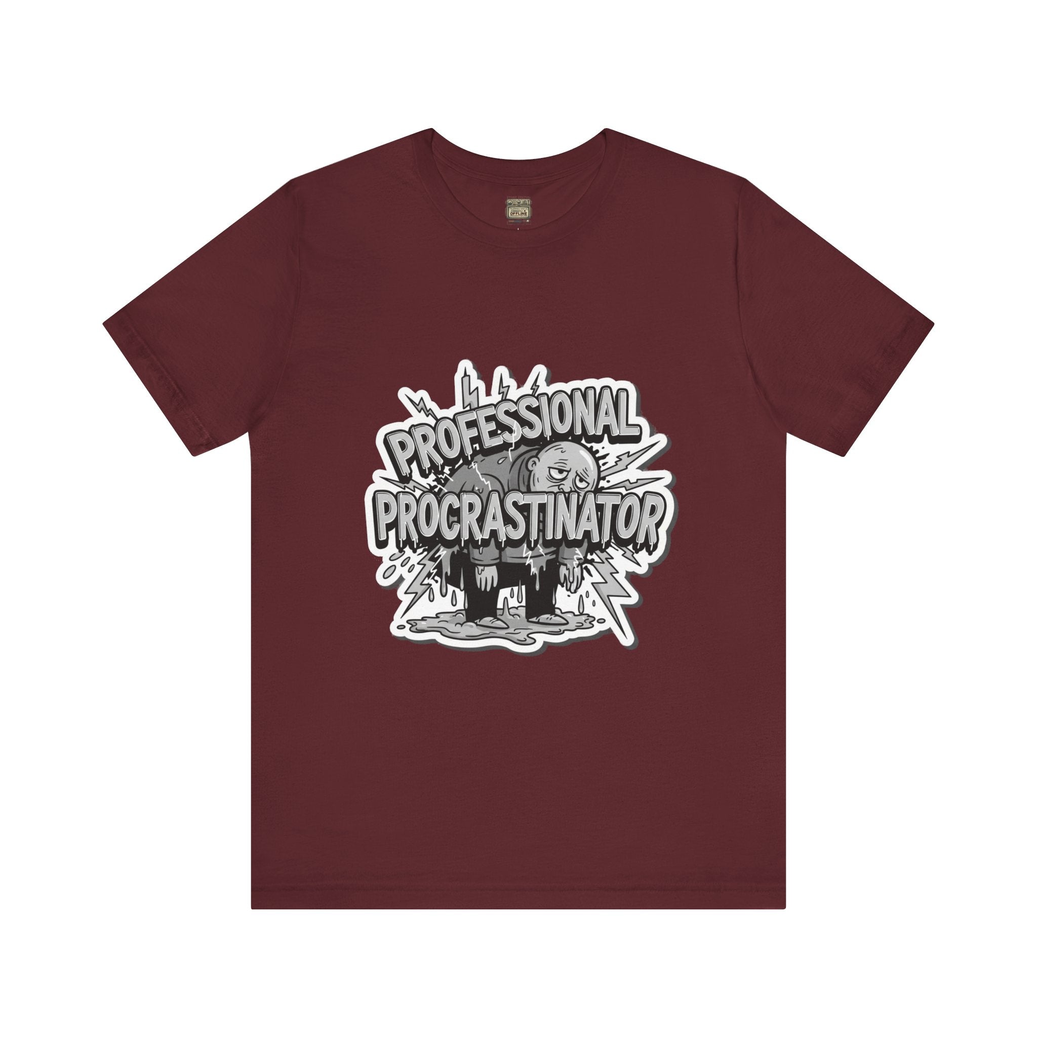 DIY Apparel | Professional Procrastinator T-Shirt — Funny Graphic Tee for Students & Office Workers