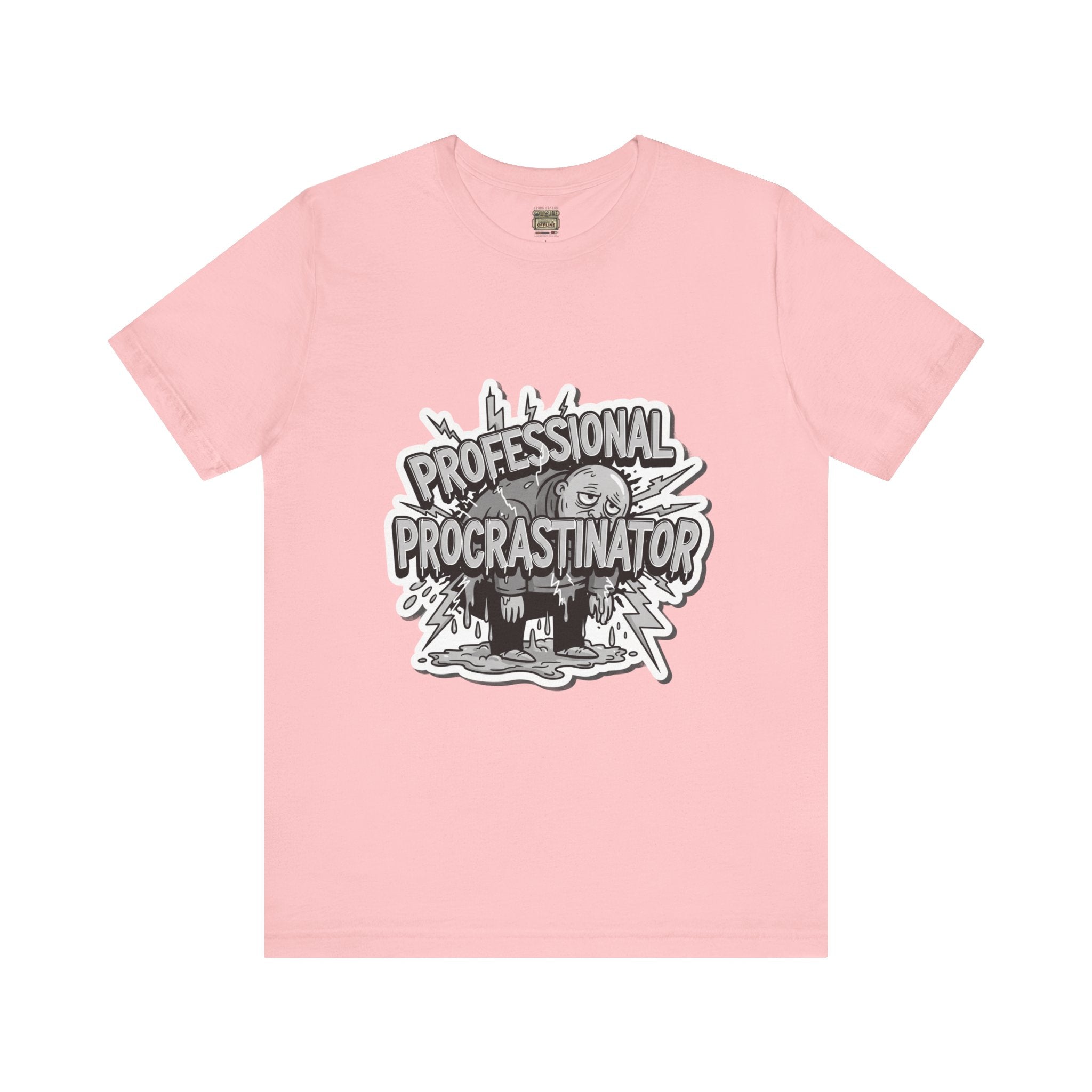 DIY Apparel | Professional Procrastinator T-Shirt — Funny Graphic Tee for Students & Office Workers