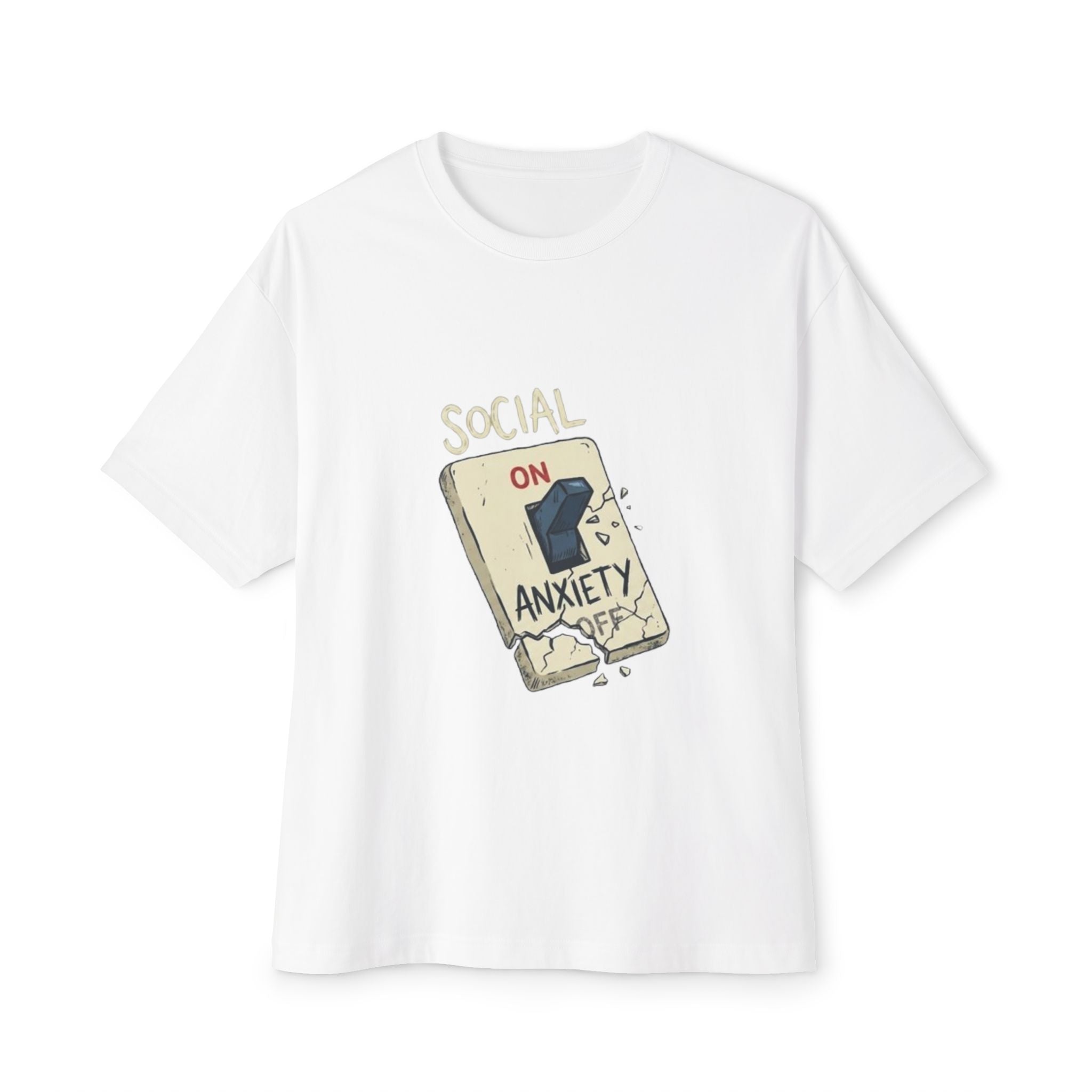 Anxiety Off Switch T-Shirt | Mental Health Tee