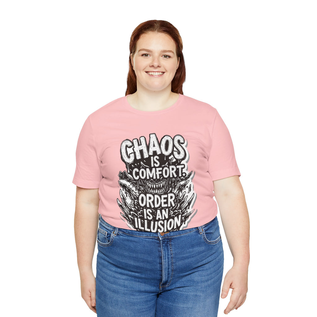 DIY apparel | Chaos Is Comfort Tee — Graphic Quote T-Shirt