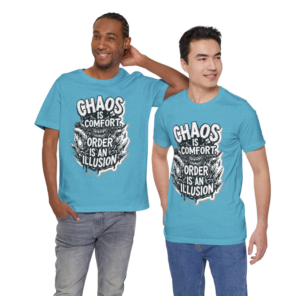 DIY apparel | Chaos Is Comfort Tee — Graphic Quote T-Shirt