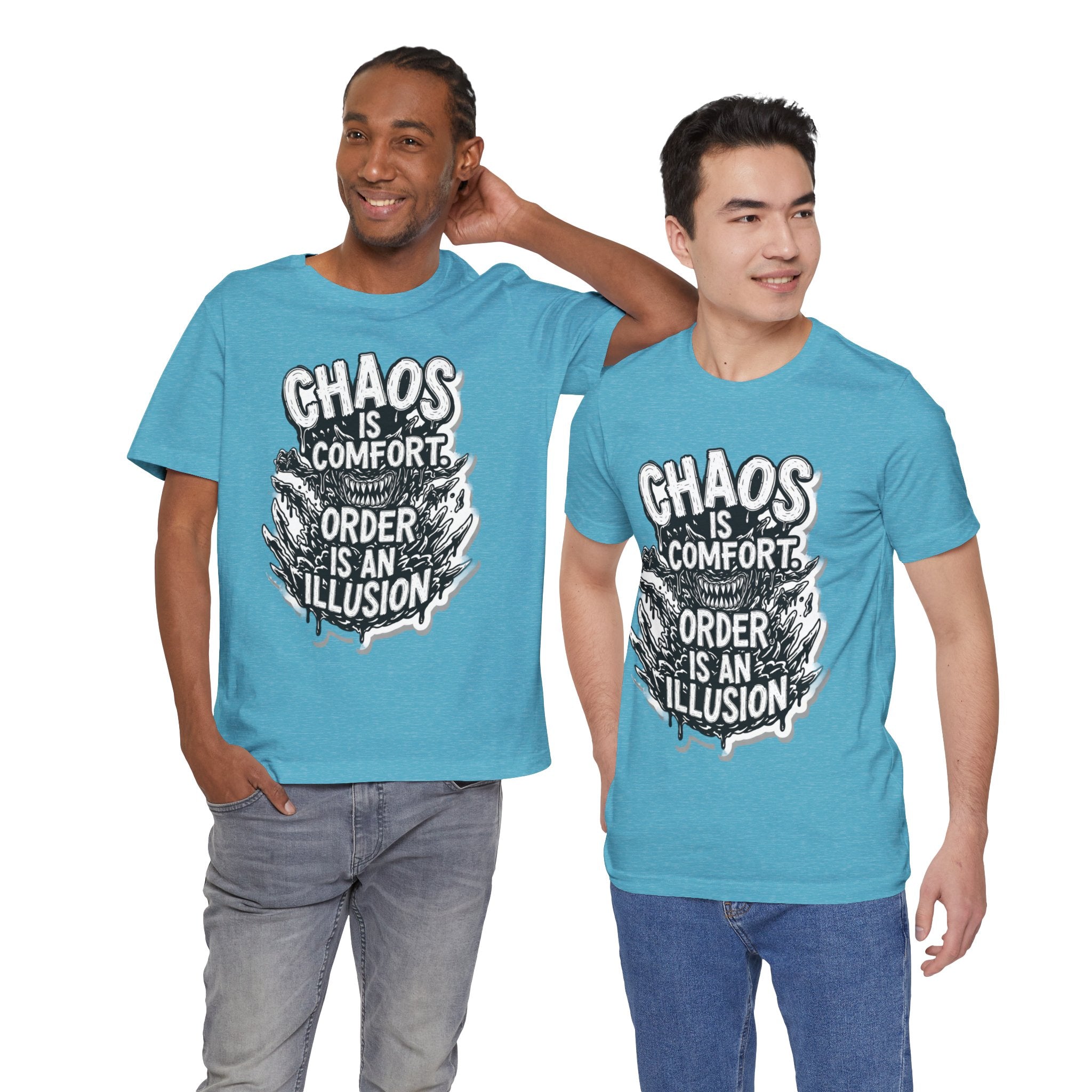 DIY apparel | Chaos Is Comfort Tee — Graphic Quote T-Shirt