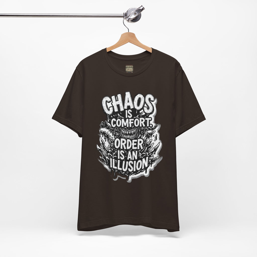 DIY apparel | Chaos Is Comfort Tee — Graphic Quote T-Shirt