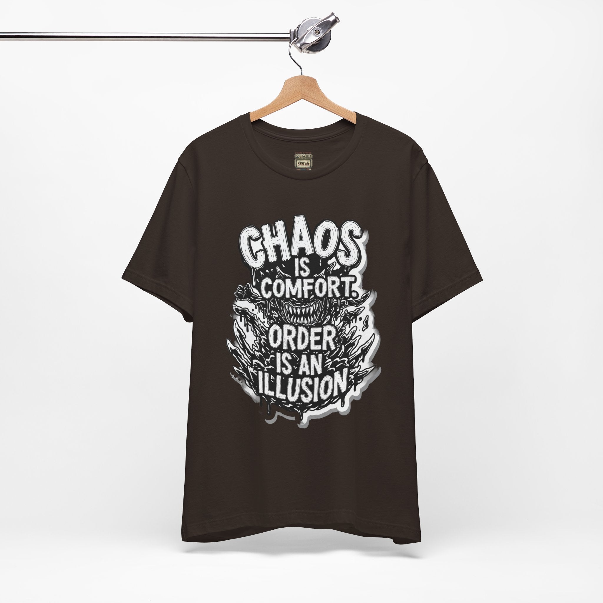 DIY apparel | Chaos Is Comfort Tee — Graphic Quote T-Shirt