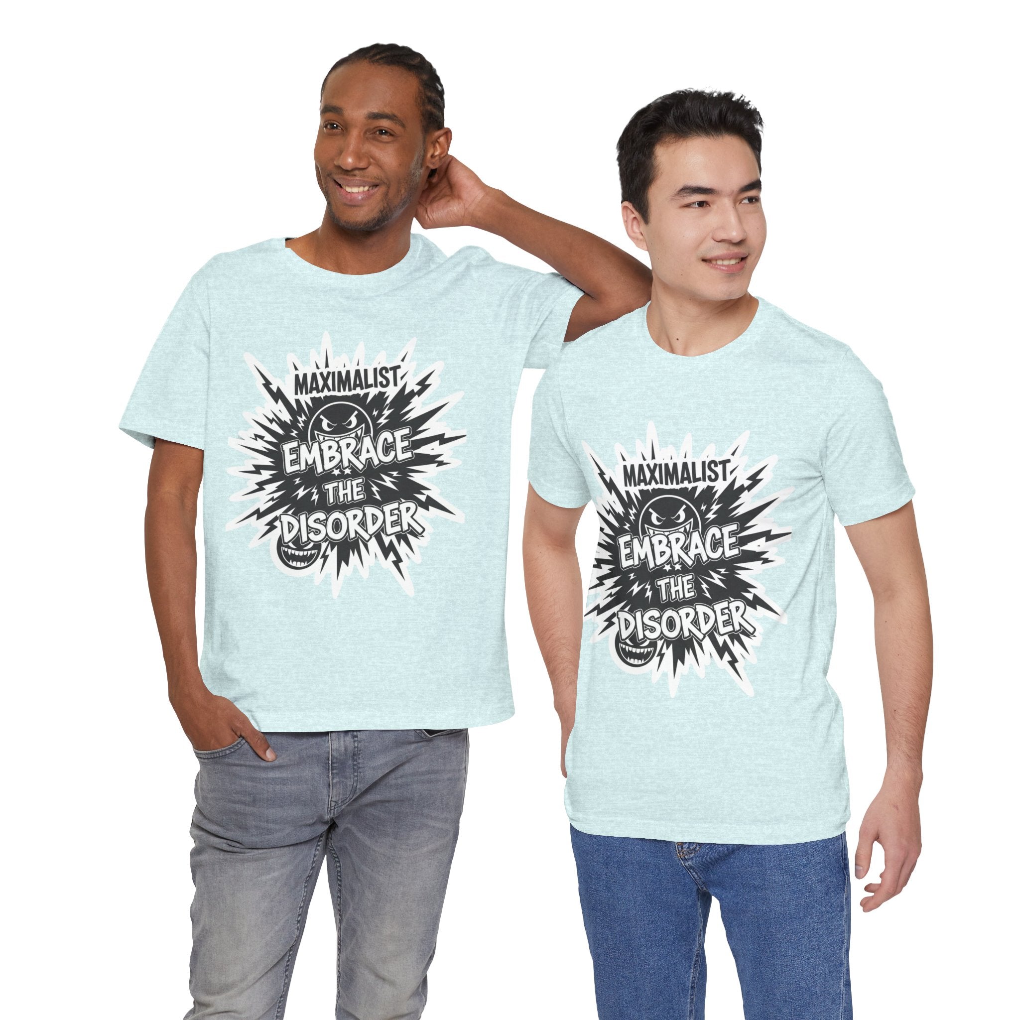 DIY Apparel | Embrace the Disorder T‑Shirt — Bold Maximalist Graphic Tee