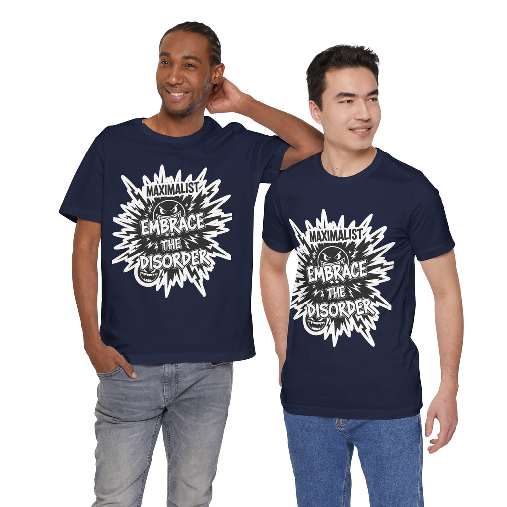 DIY Apparel | Embrace the Disorder T‑Shirt — Bold Maximalist Graphic Tee
