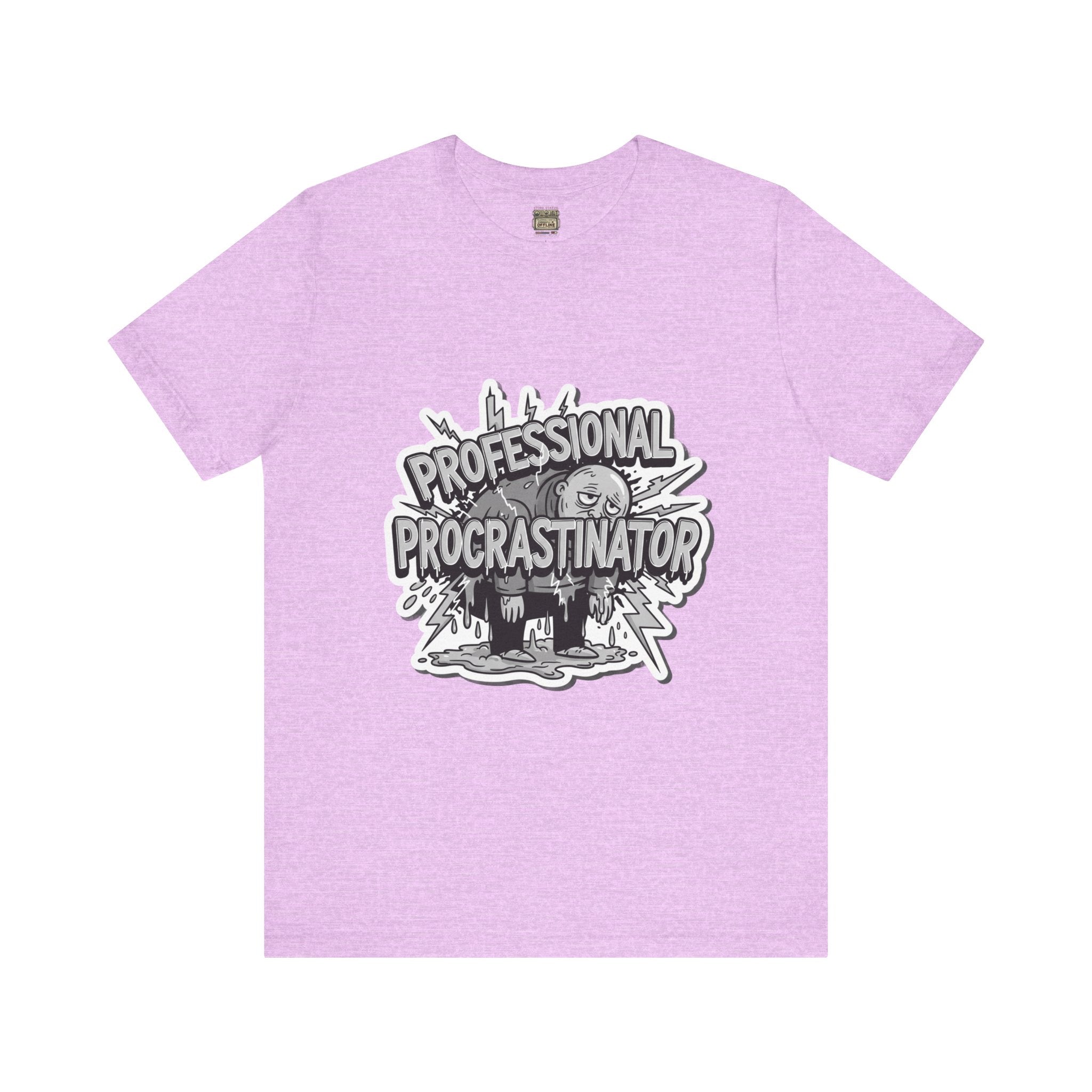 DIY Apparel | Professional Procrastinator T-Shirt — Funny Graphic Tee for Students & Office Workers