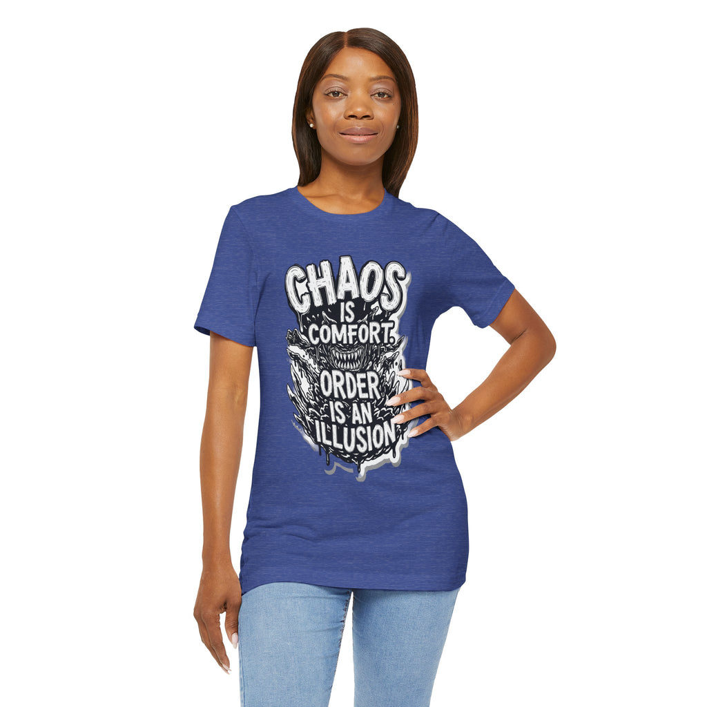 DIY apparel | Chaos Is Comfort Tee — Graphic Quote T-Shirt