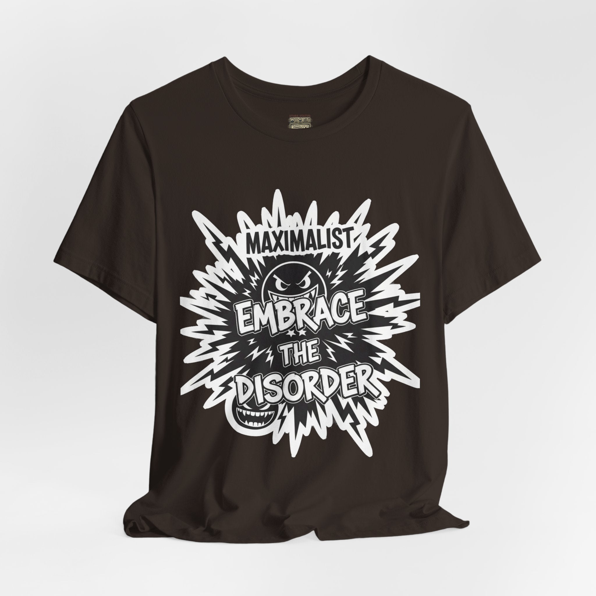 DIY Apparel | Embrace the Disorder T‑Shirt — Bold Maximalist Graphic Tee