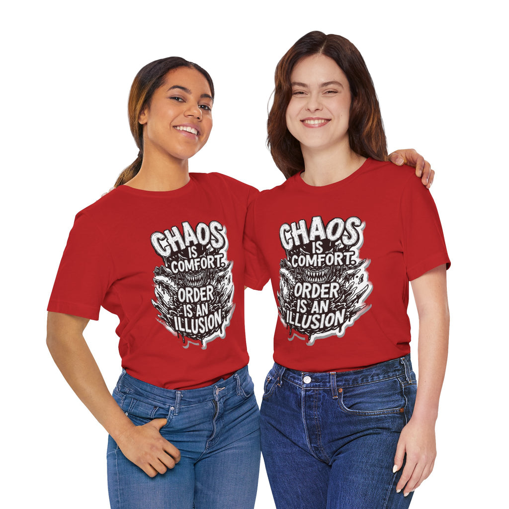DIY apparel | Chaos Is Comfort Tee — Graphic Quote T-Shirt