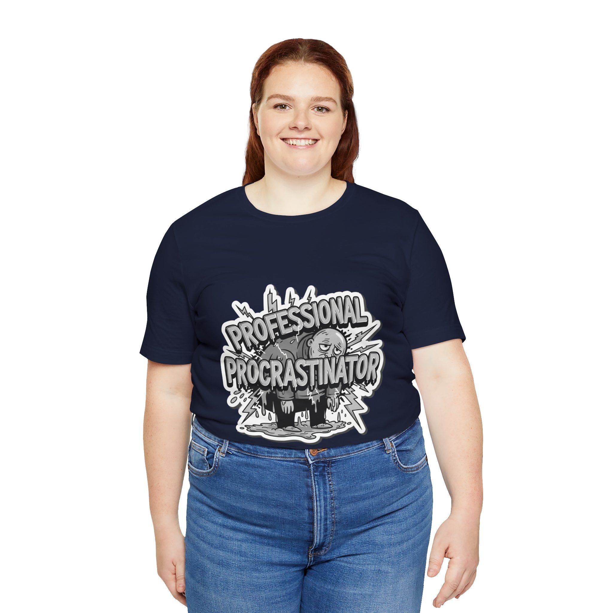 DIY Apparel | Professional Procrastinator T-Shirt — Funny Graphic Tee for Students & Office Workers