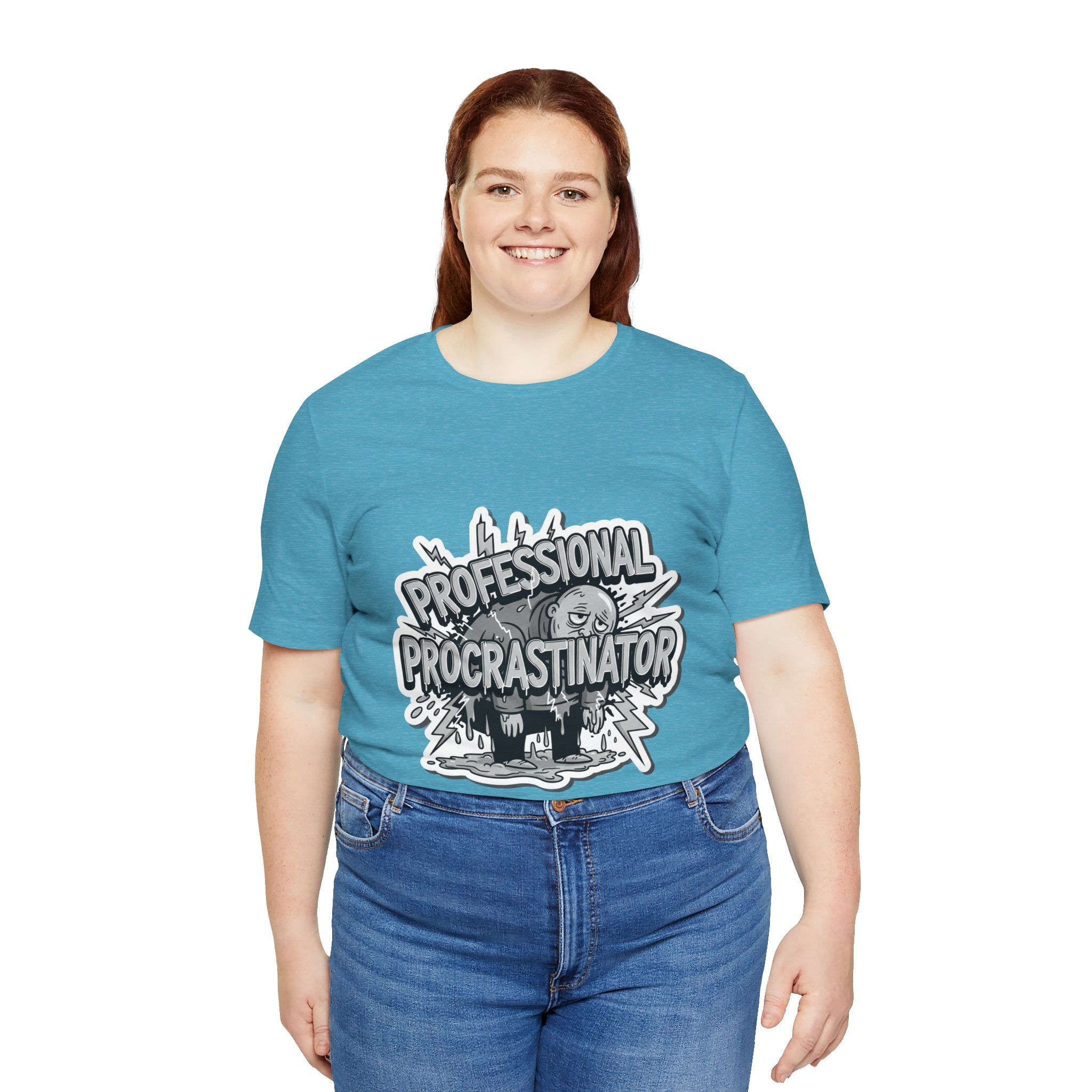 DIY Apparel | Professional Procrastinator T-Shirt — Funny Graphic Tee for Students & Office Workers
