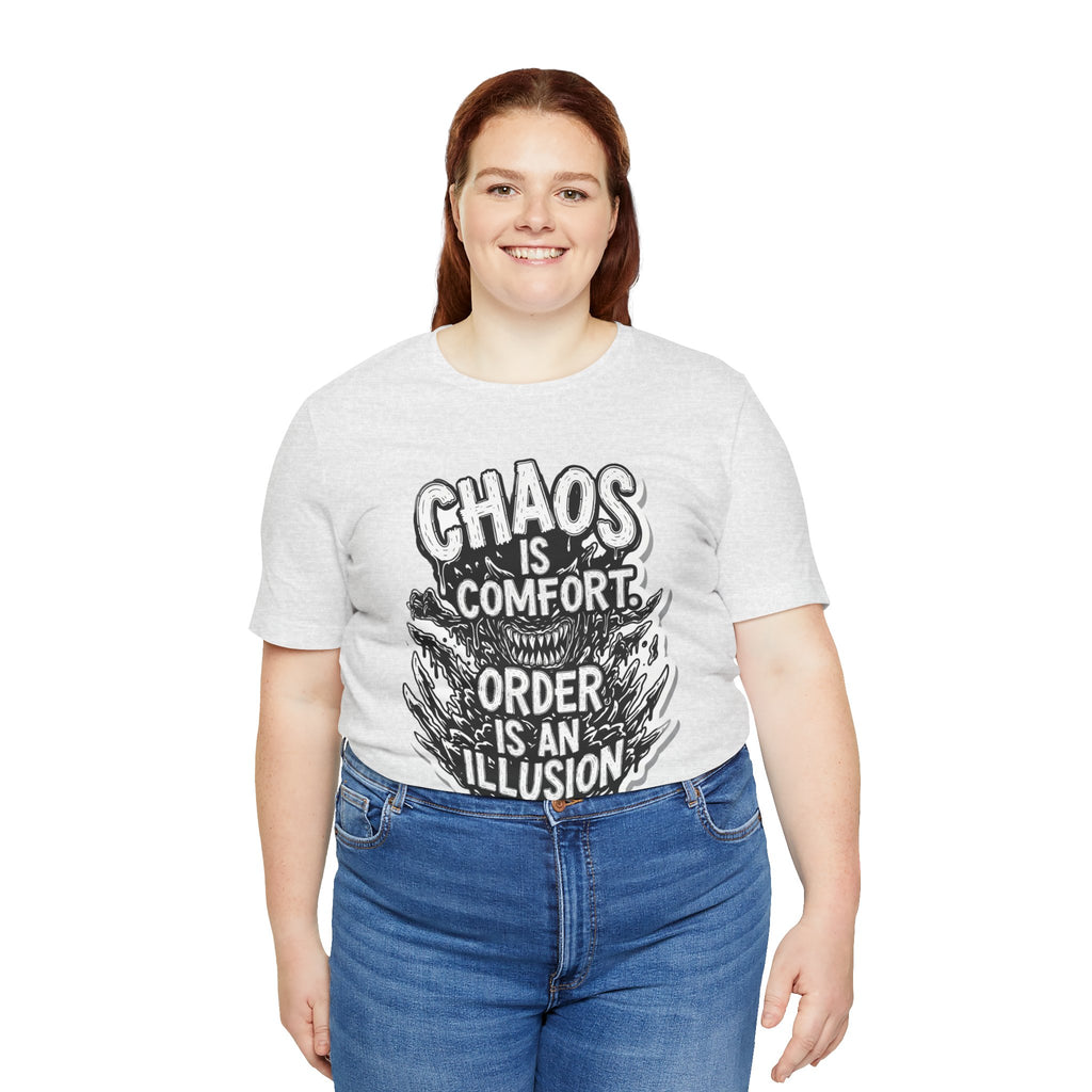 DIY apparel | Chaos Is Comfort Tee — Graphic Quote T-Shirt