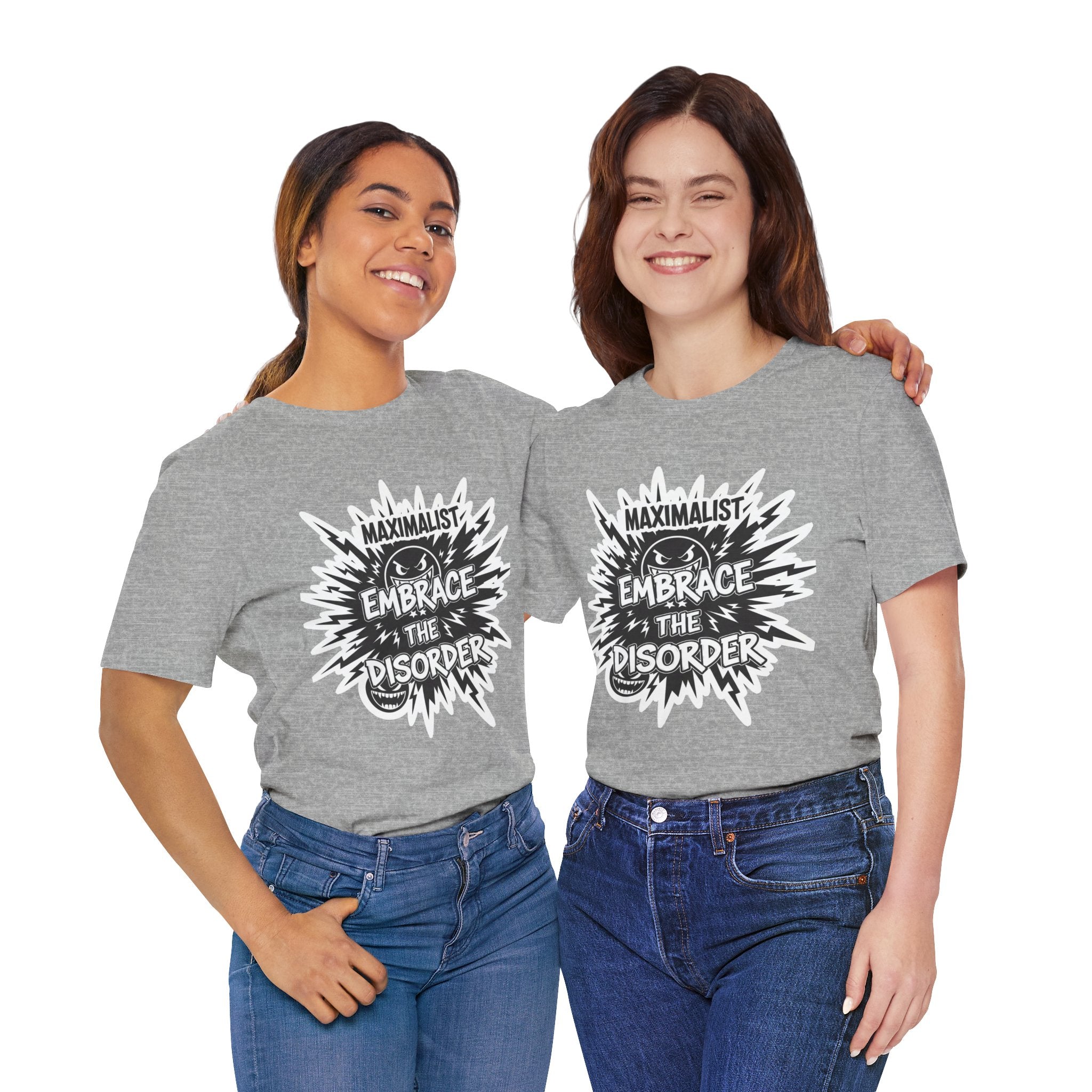 DIY Apparel | Embrace the Disorder T‑Shirt — Bold Maximalist Graphic Tee