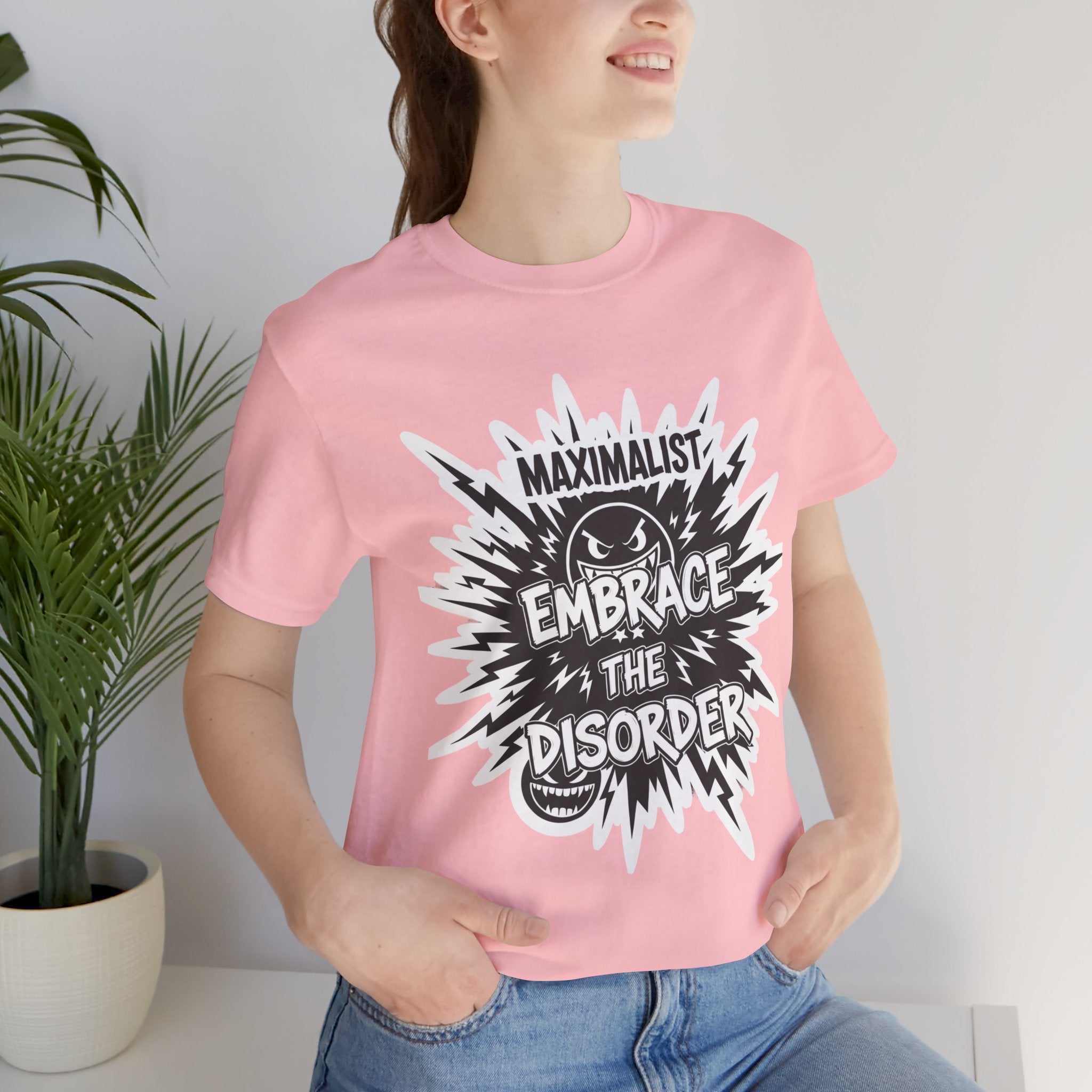 DIY Apparel | Embrace the Disorder T‑Shirt — Bold Maximalist Graphic Tee