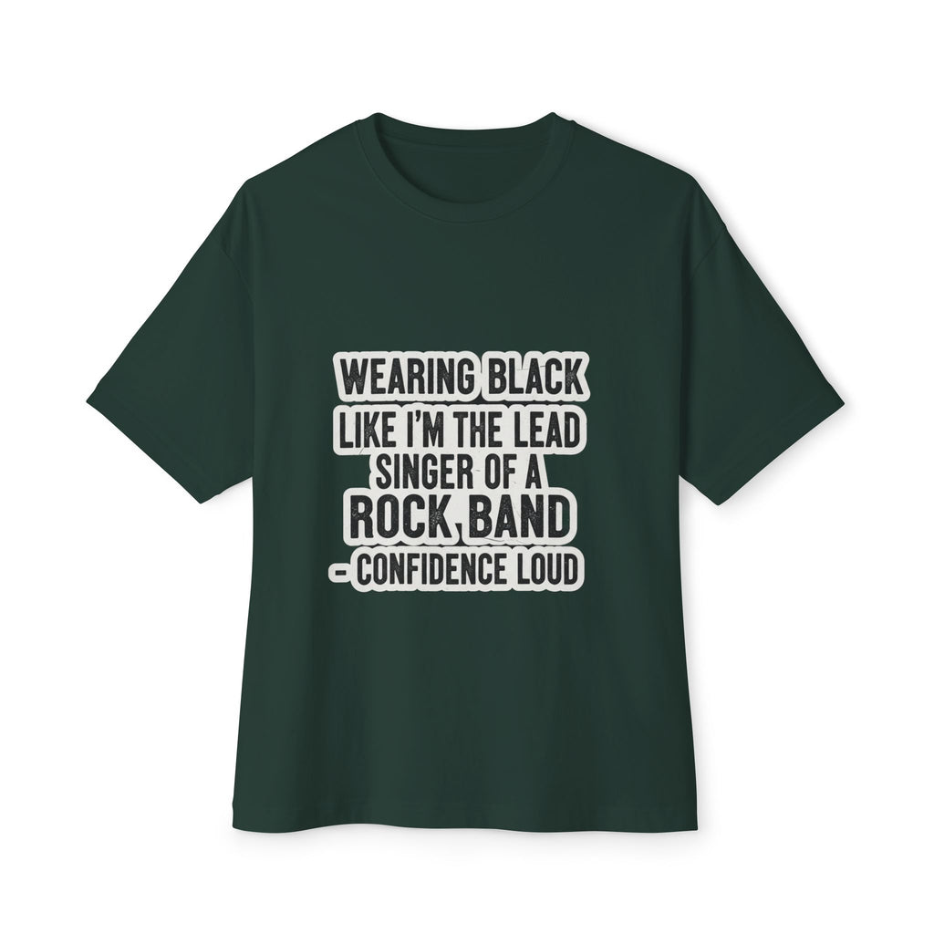 Loud Confidence Rock Band Tee - Bold Style