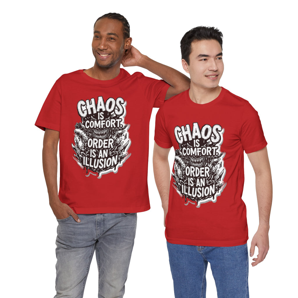 DIY apparel | Chaos Is Comfort Tee — Graphic Quote T-Shirt