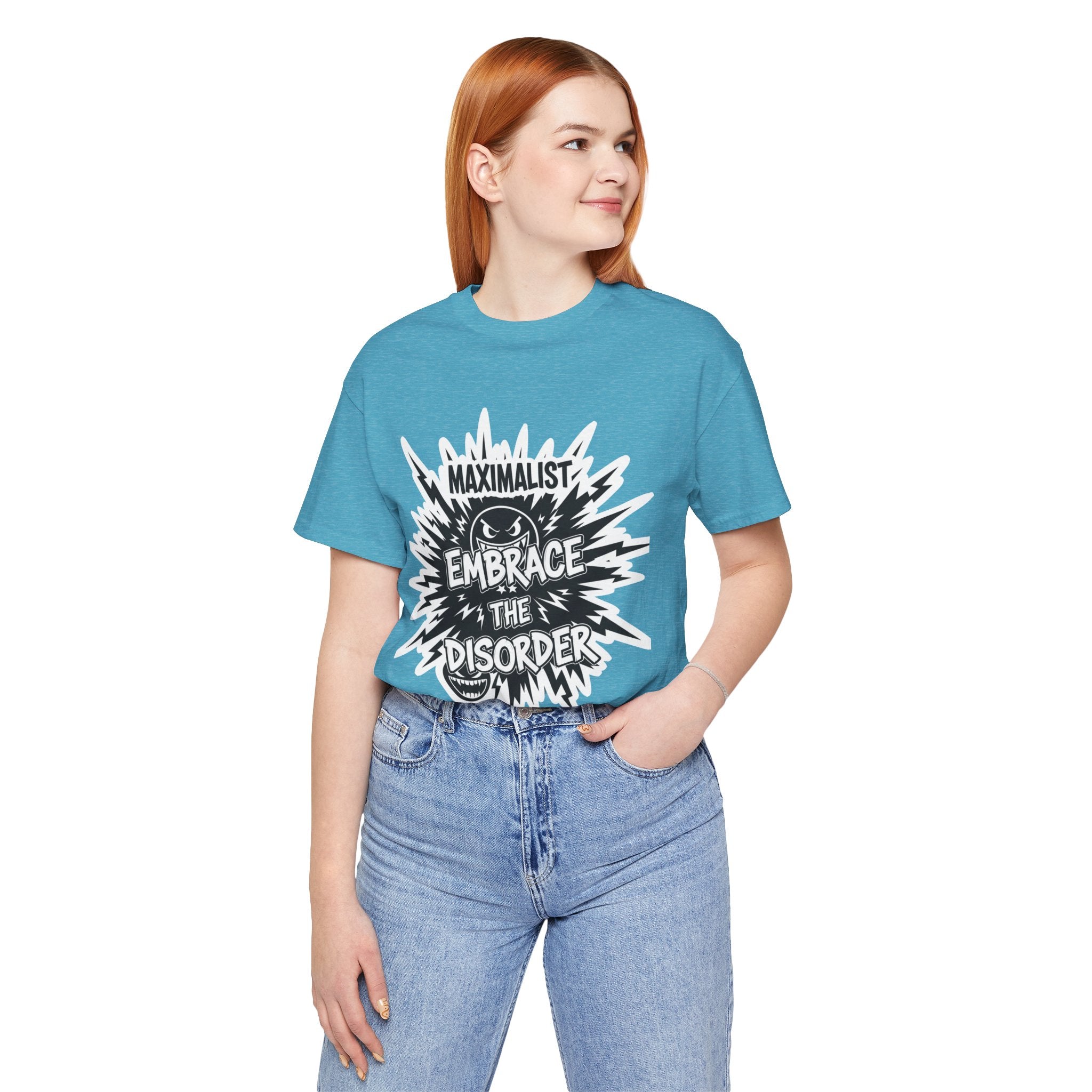 DIY Apparel | Embrace the Disorder T‑Shirt — Bold Maximalist Graphic Tee