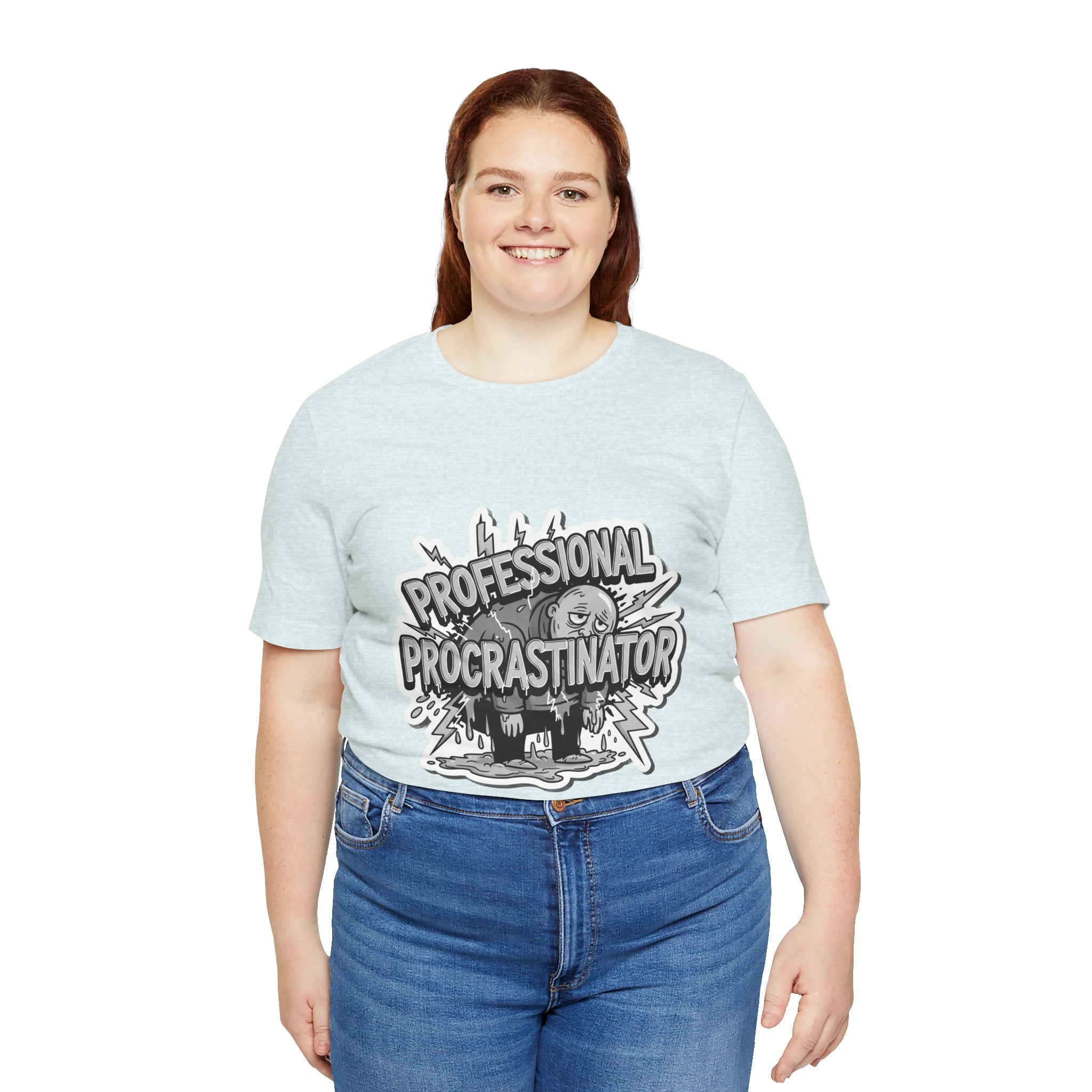 DIY Apparel | Professional Procrastinator T-Shirt — Funny Graphic Tee for Students & Office Workers