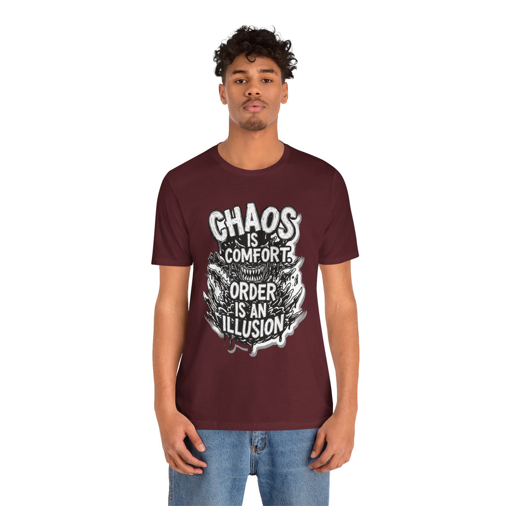 DIY apparel | Chaos Is Comfort Tee — Graphic Quote T-Shirt
