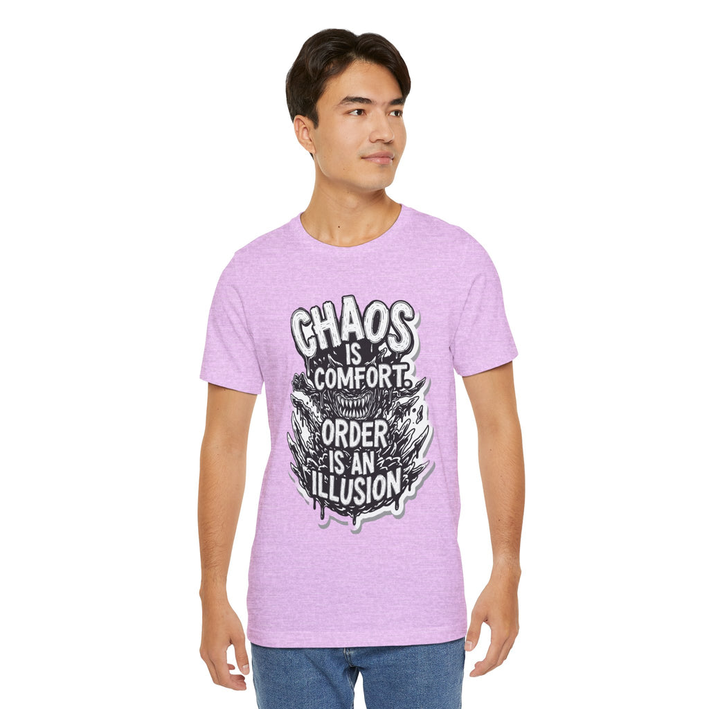 DIY apparel | Chaos Is Comfort Tee — Graphic Quote T-Shirt