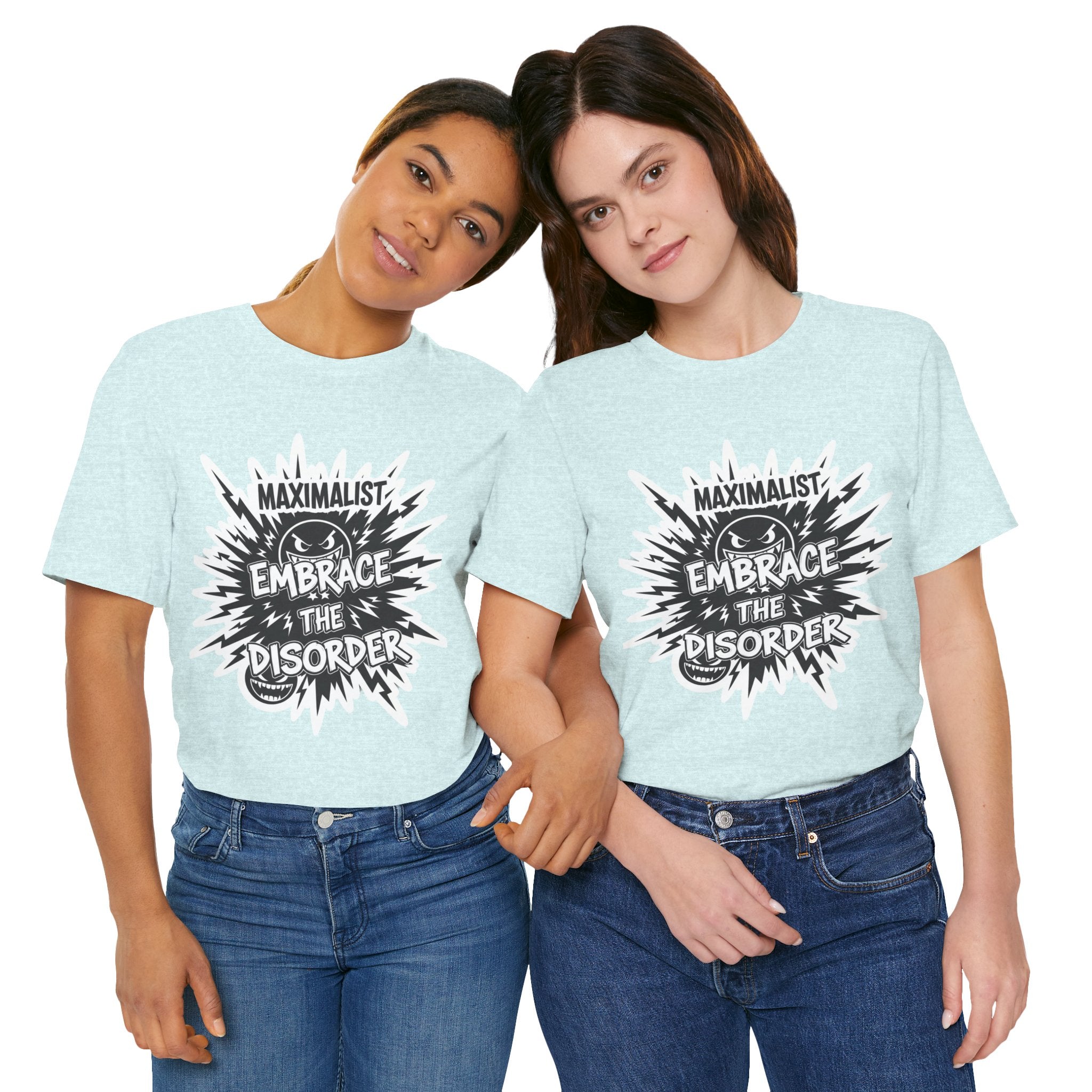DIY Apparel | Embrace the Disorder T‑Shirt — Bold Maximalist Graphic Tee