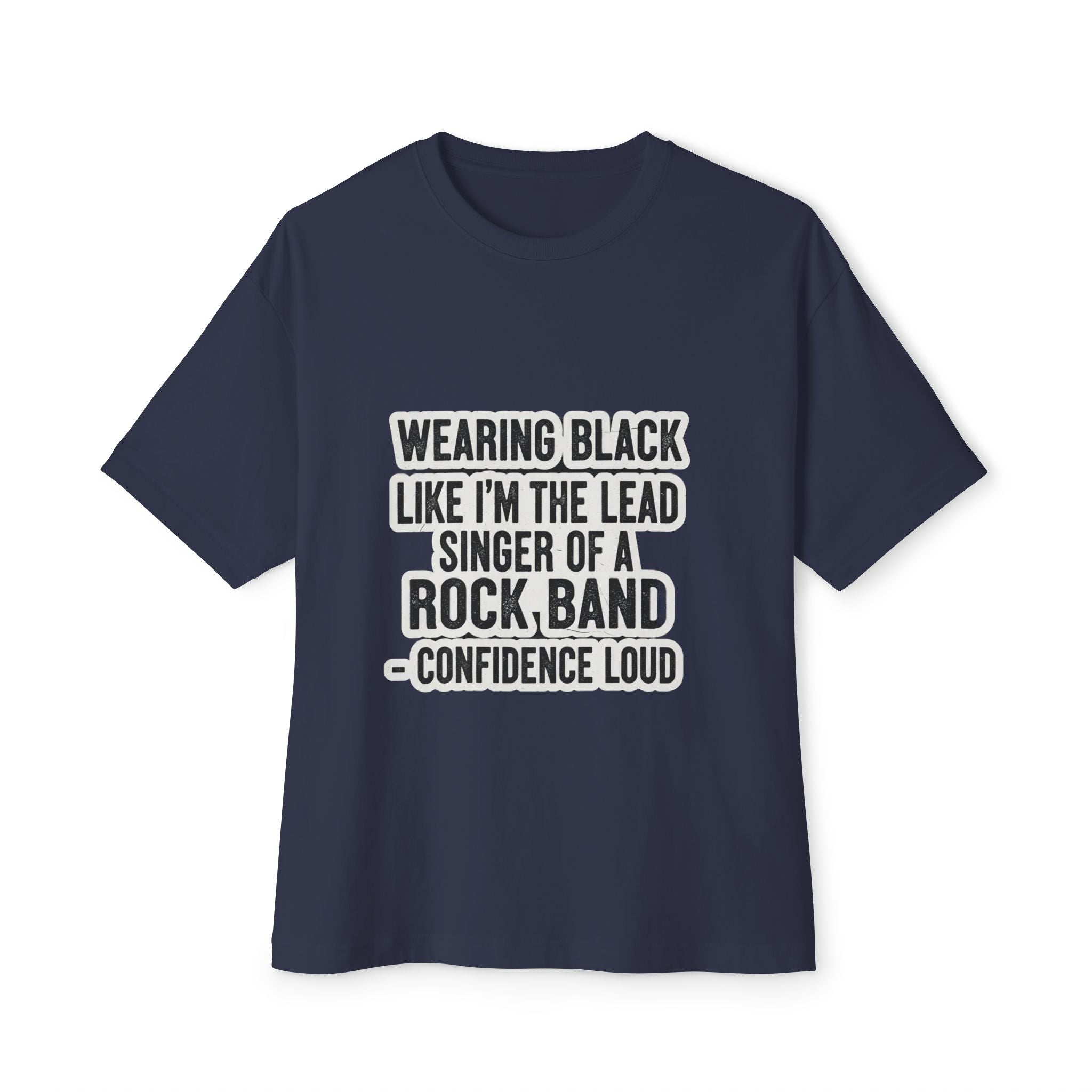 Loud Confidence Rock Band Tee - Bold Style