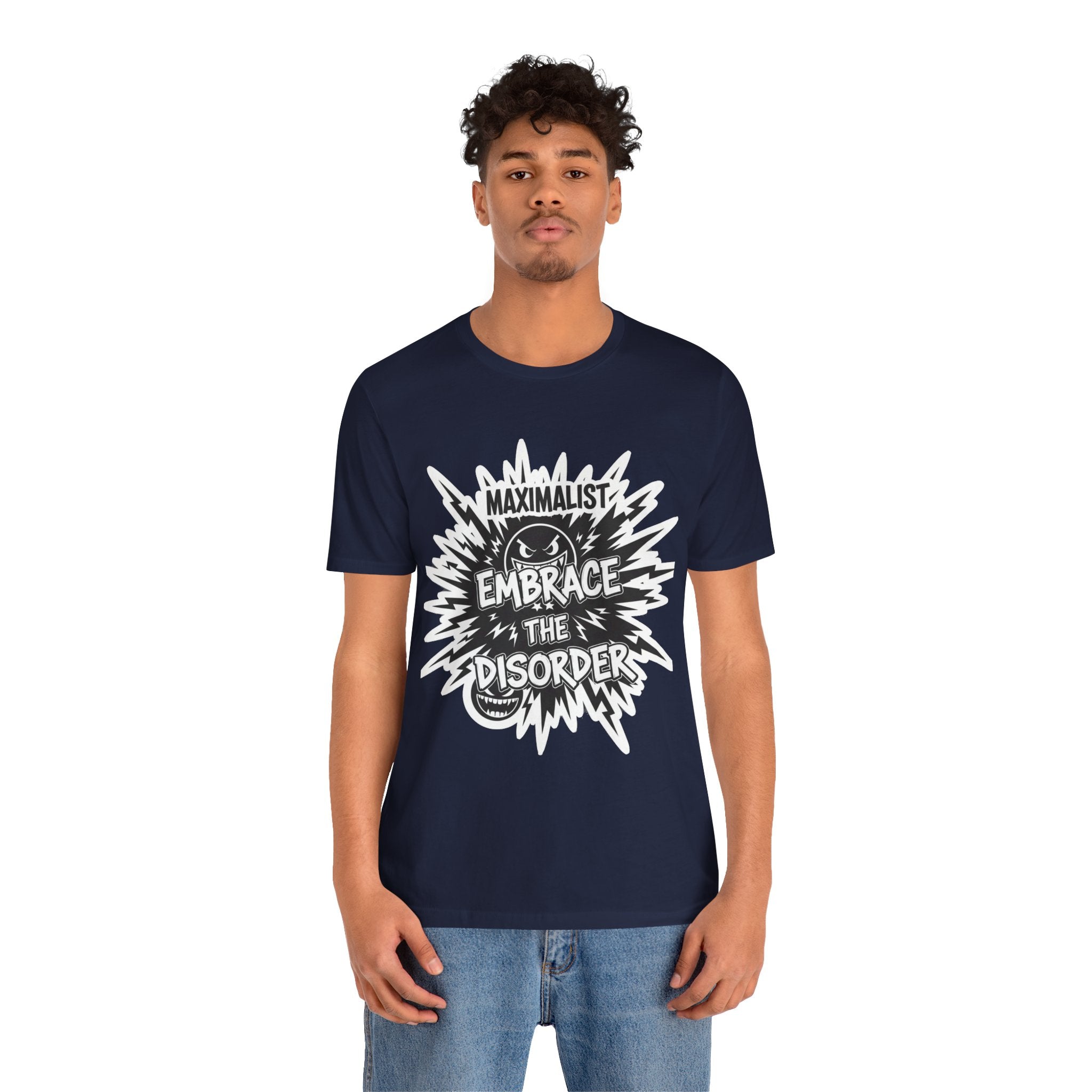 DIY Apparel | Embrace the Disorder T‑Shirt — Bold Maximalist Graphic Tee