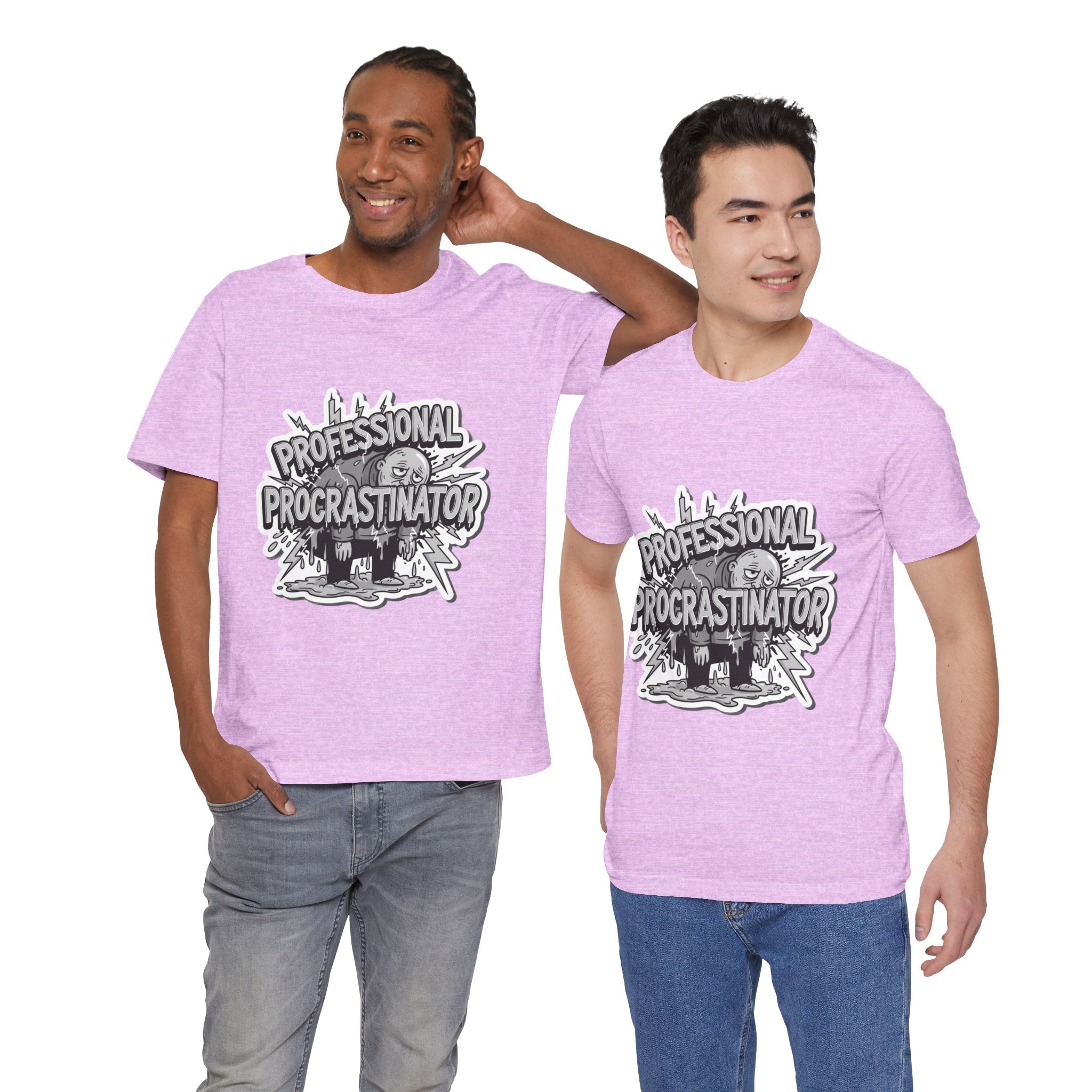 DIY Apparel | Professional Procrastinator T-Shirt — Funny Graphic Tee for Students & Office Workers