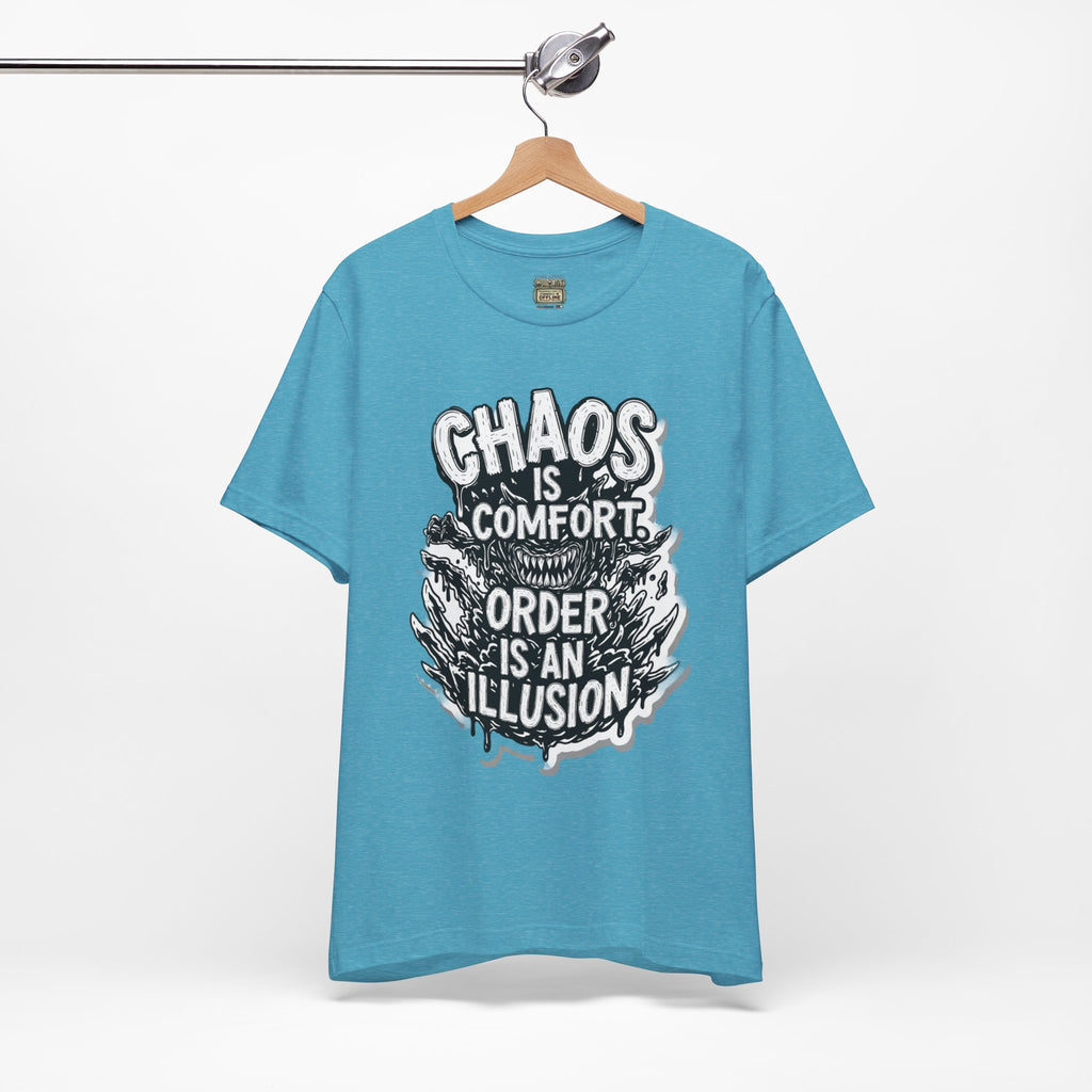 DIY apparel | Chaos Is Comfort Tee — Graphic Quote T-Shirt