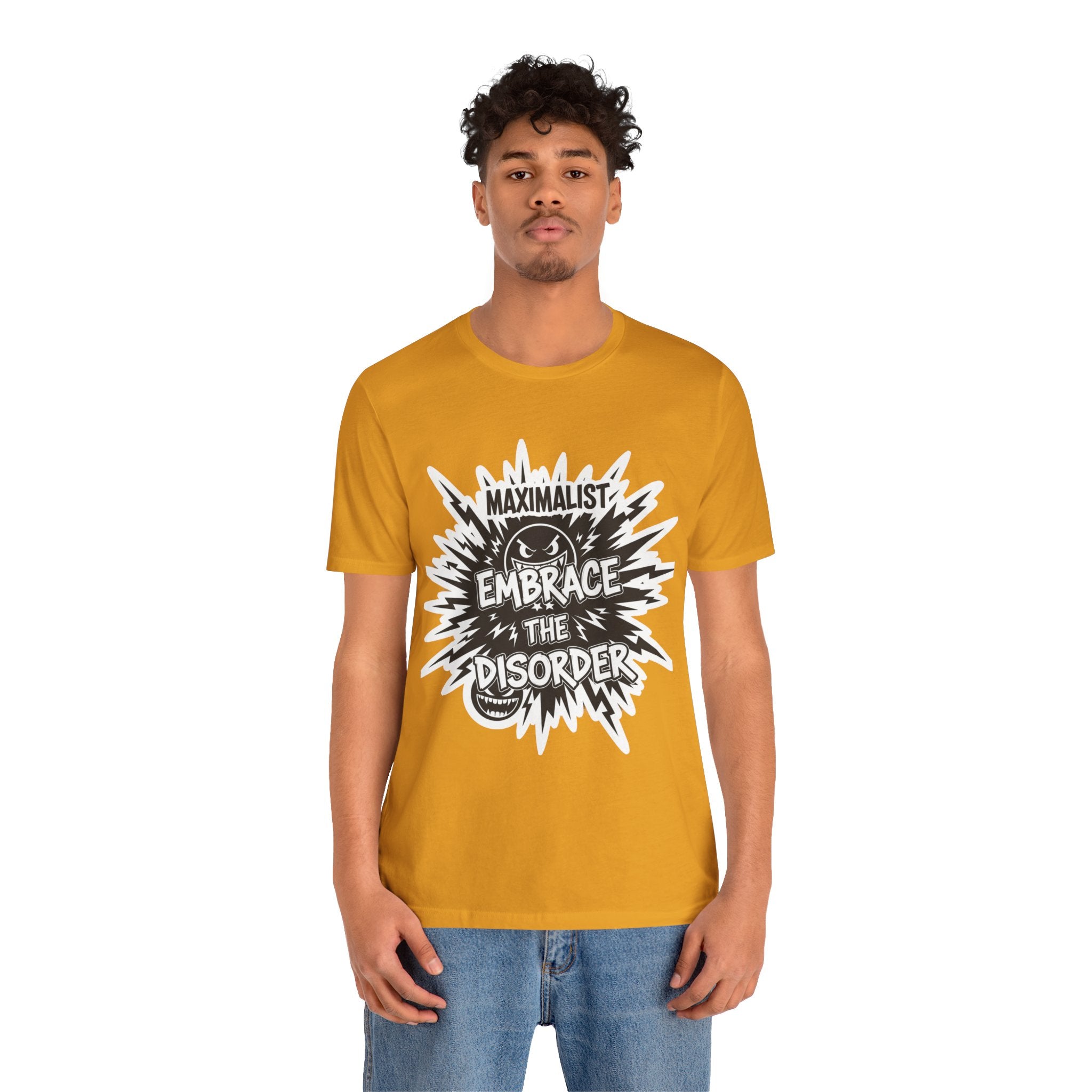 DIY Apparel | Embrace the Disorder T‑Shirt — Bold Maximalist Graphic Tee