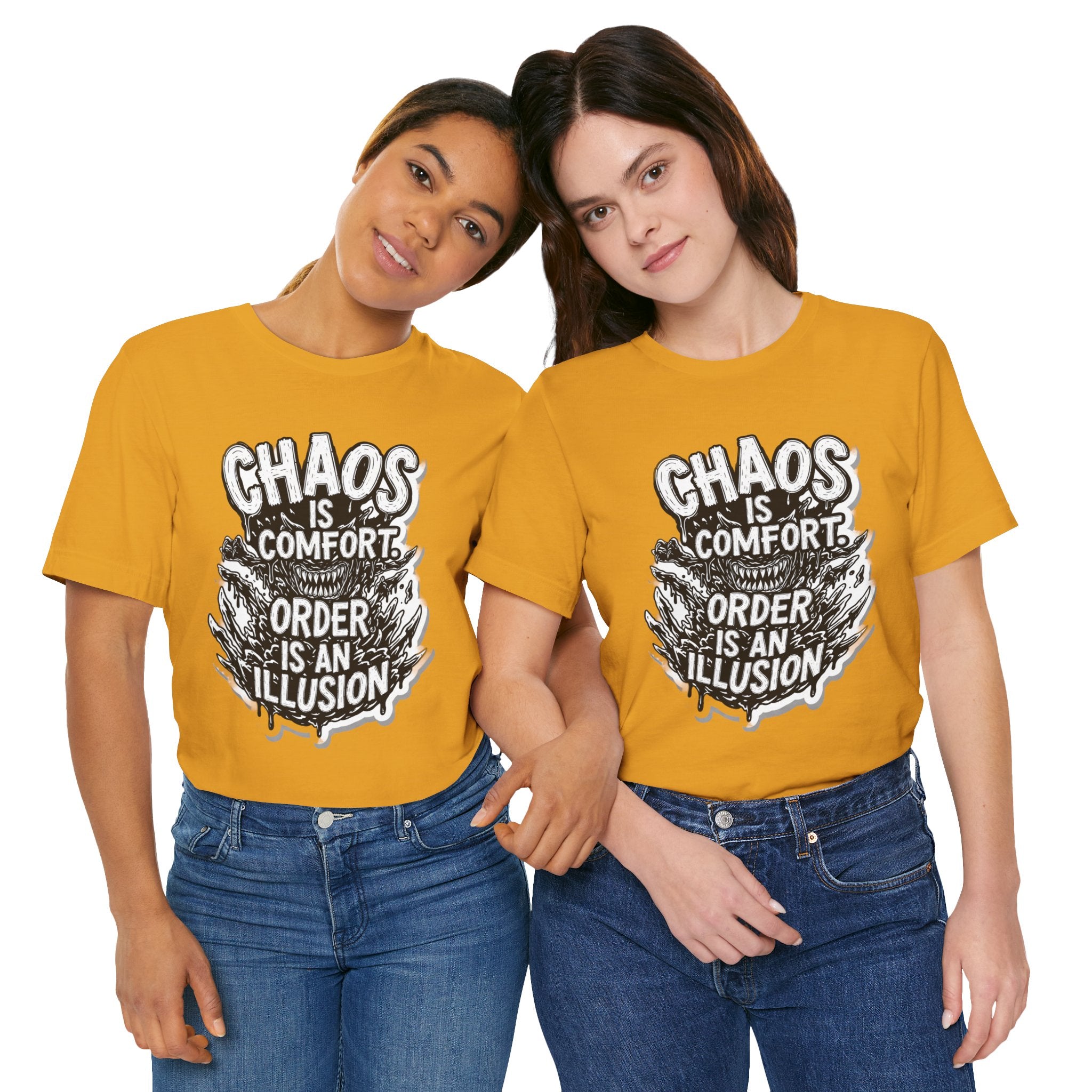 DIY apparel | Chaos Is Comfort Tee — Graphic Quote T-Shirt