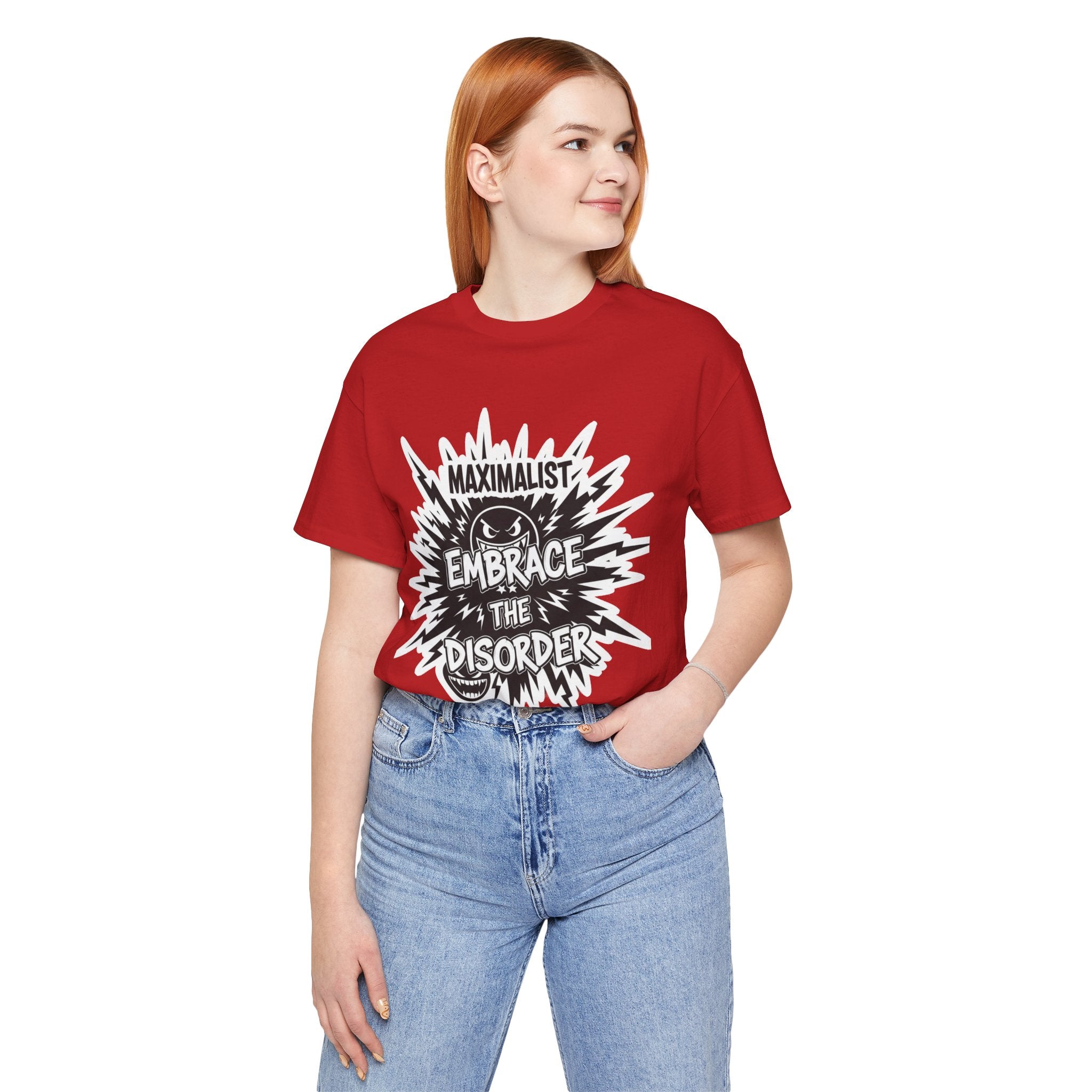 DIY Apparel | Embrace the Disorder T‑Shirt — Bold Maximalist Graphic Tee